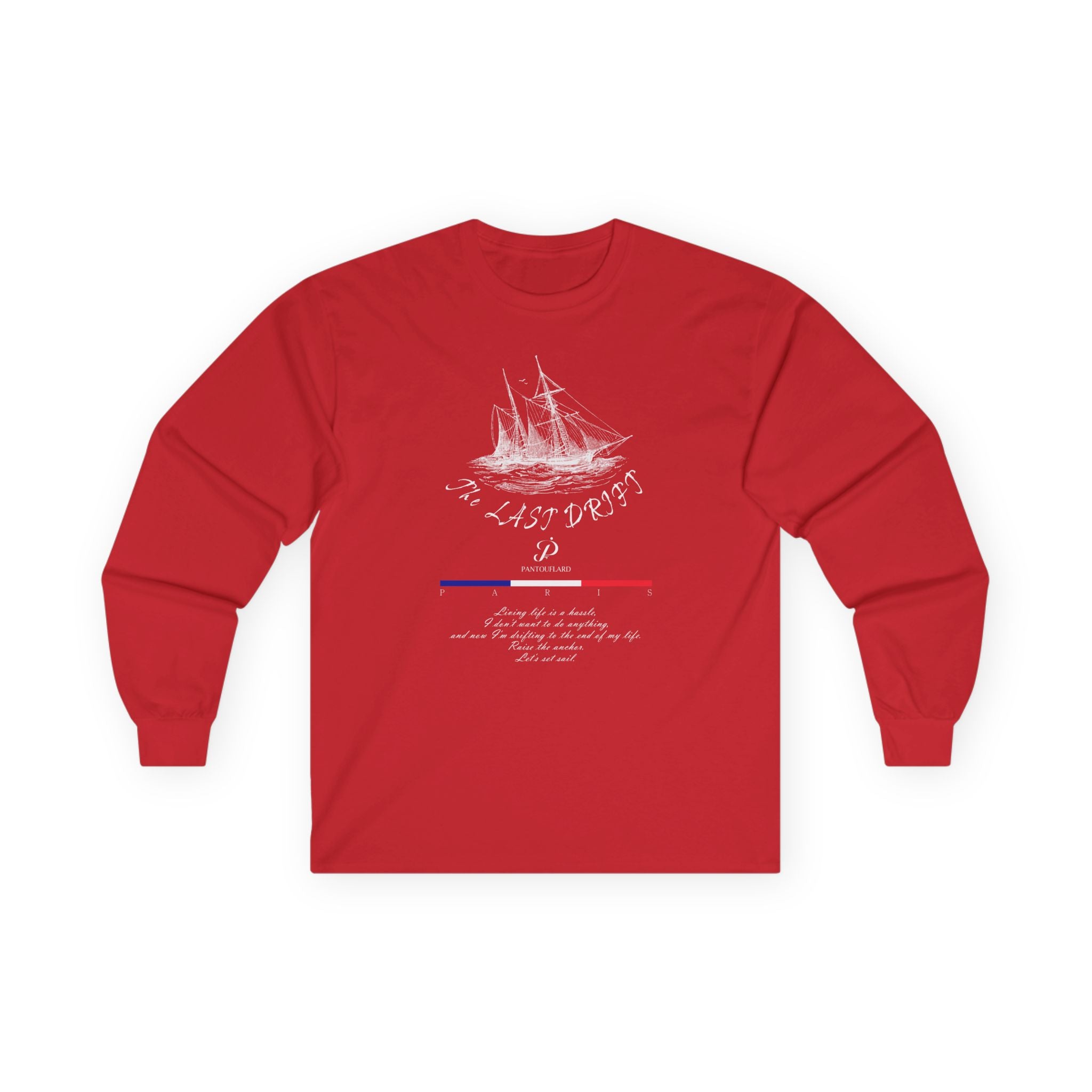 Unisex Black Last Drift Cotton Long Sleeve Tee