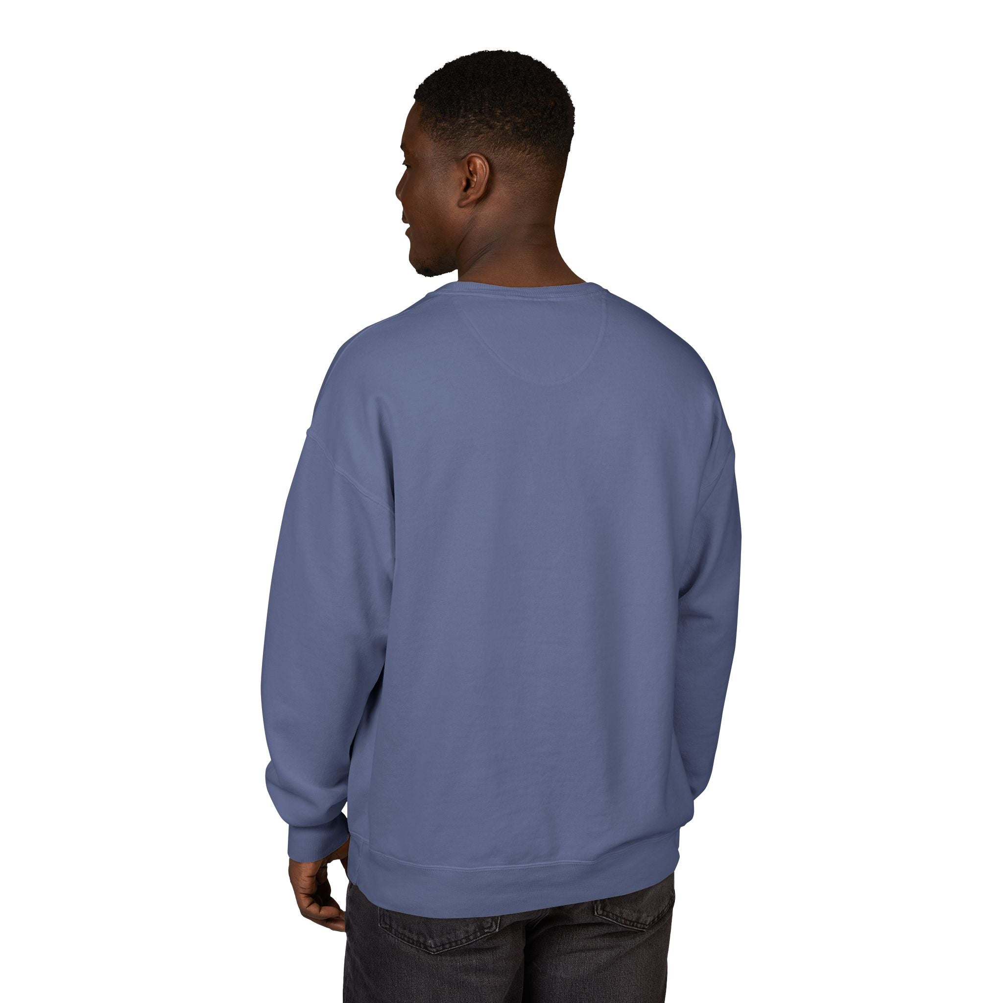 Old Money Nautical Heritage Crewneck - The Last Drift II (Paris Aesthetic Garment-Dyed Sweatshirt)