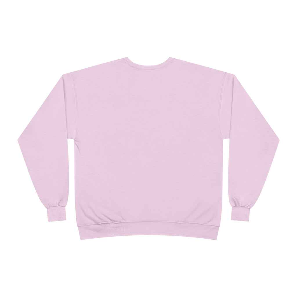 Sustainable Typography Crewneck - Hanes EcoSmart Fleece Sweatshirt