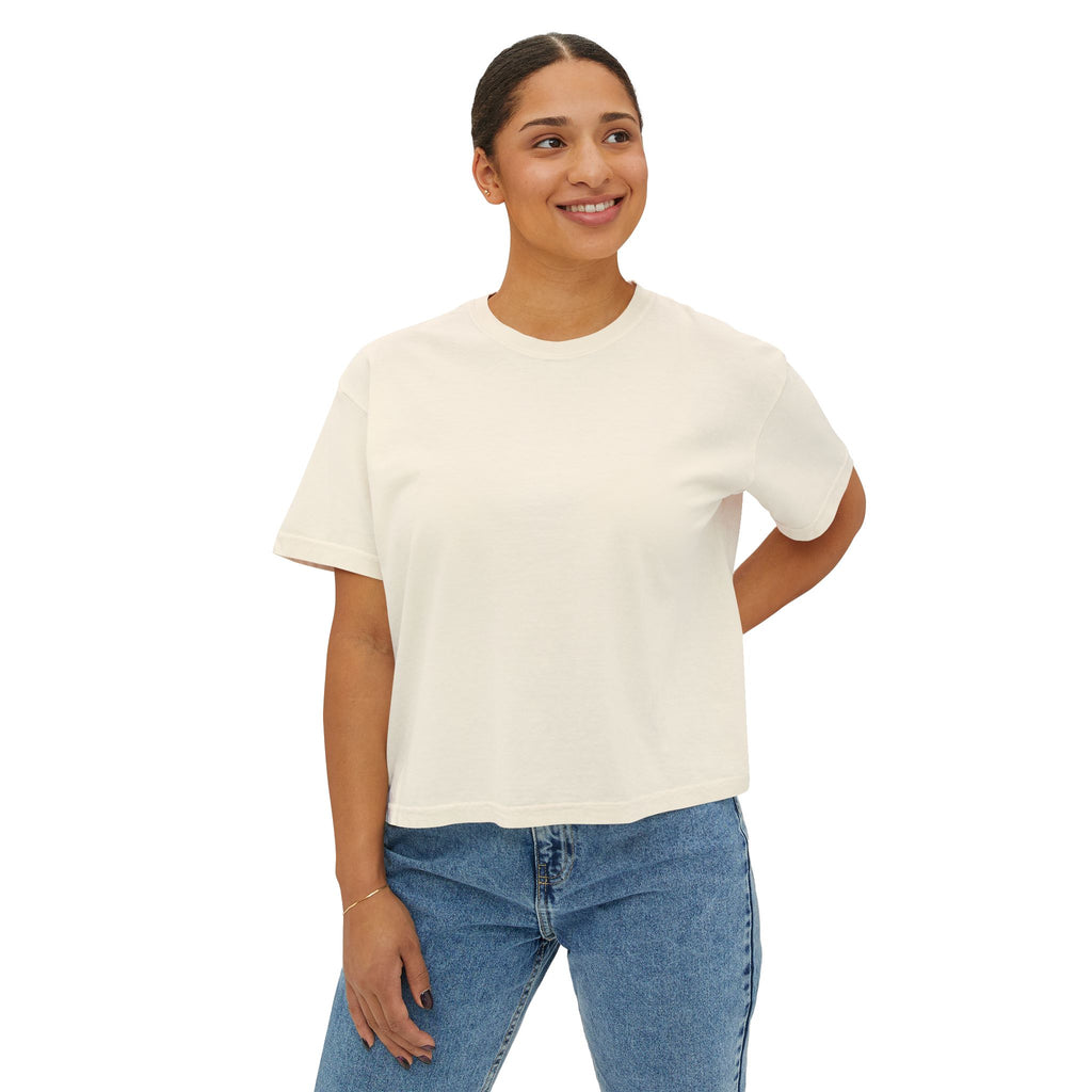 Old Money Equestrian Boxy Tee - The Timeless Carriage I (Comfort Colors 3023CL Back Print)