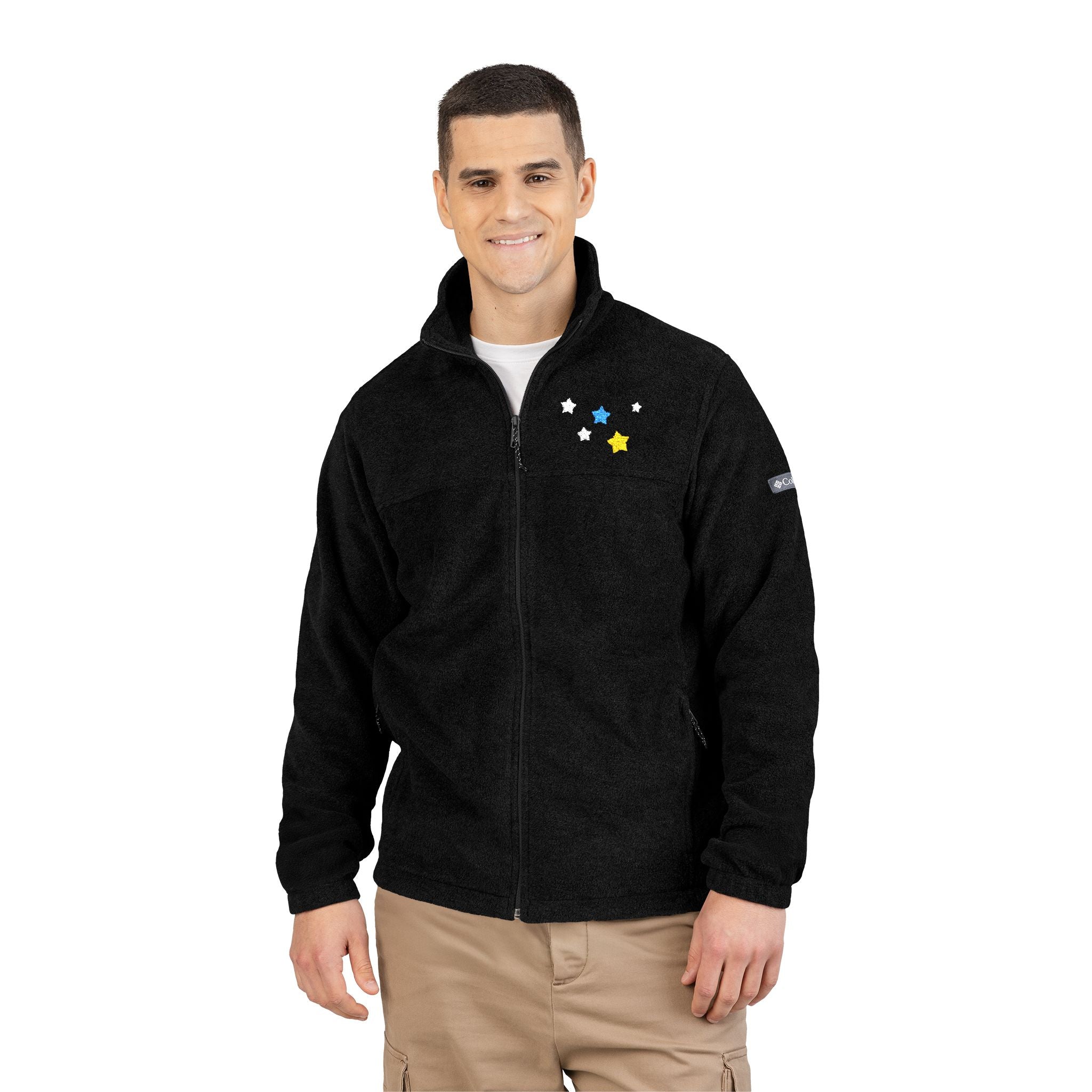 Columbia Cassiopeia Constellation Embroidered Fleece - Dual Embroidered Full-Zip MTR Jacket