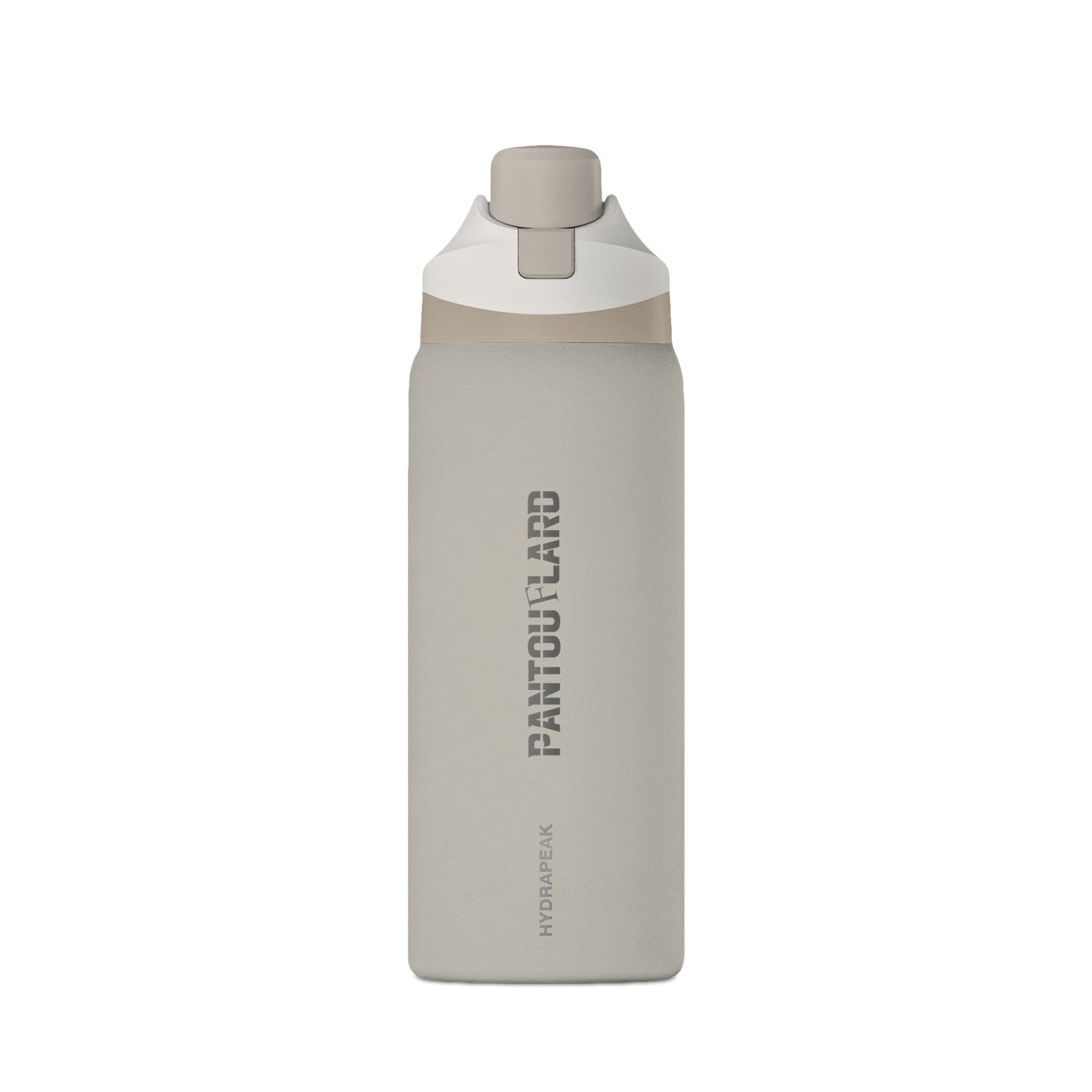 Sedona Red Vertical Pantouflard Logo 32oz Stainless Steel Oasis Water Bottle