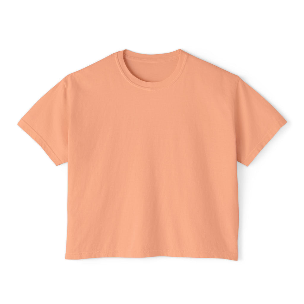 Women's White Pantouflard Carriage Cotton Boxy Tee