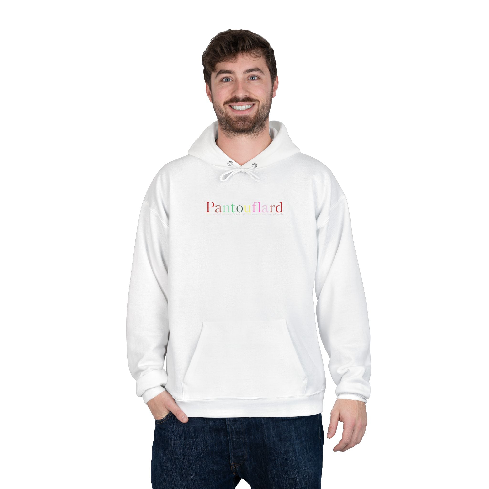 Graphic Eco-Fleece Hoodie | Sustainable Cotton Blend Pullover