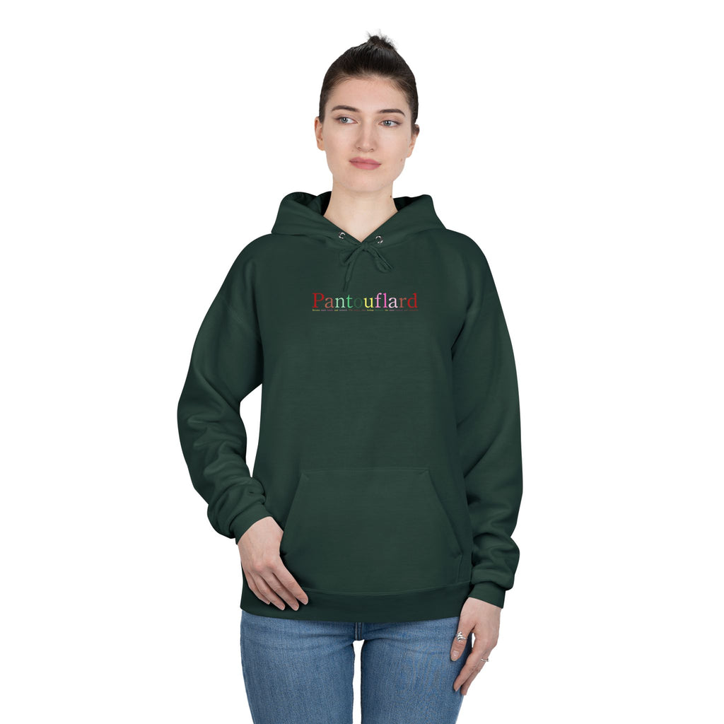 Pantouflard Graphic Eco-Fleece Hoodie | Sustainable Cotton Blend Pullover