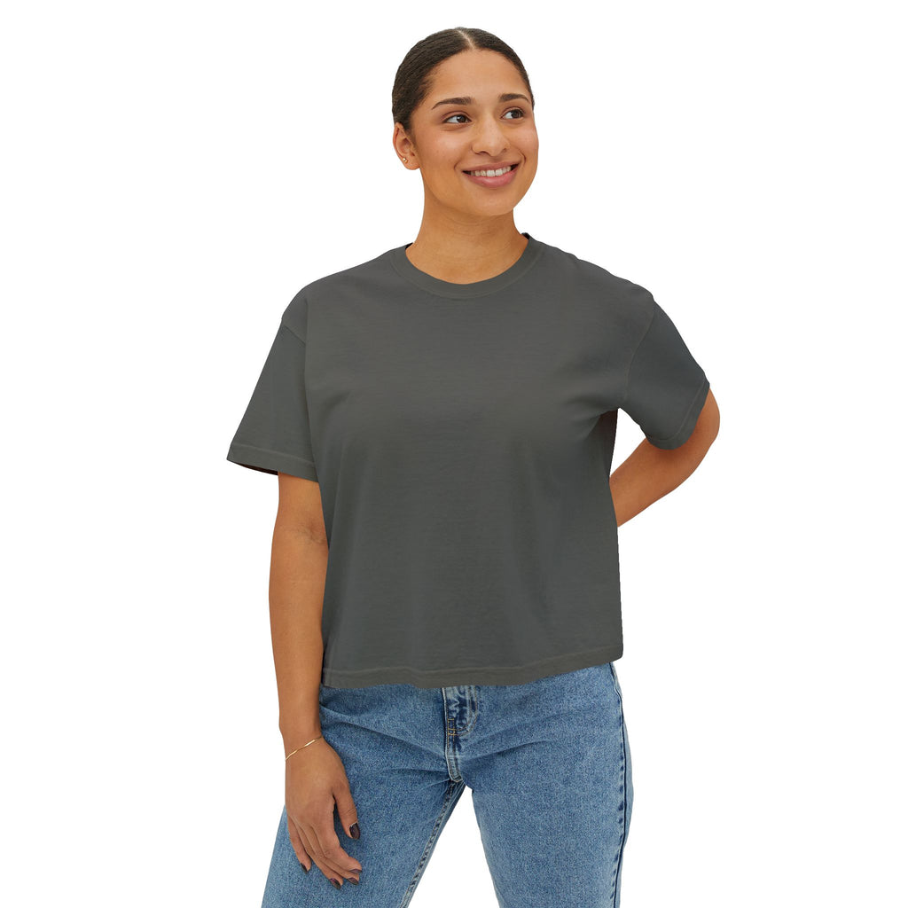 Old Money Equestrian Boxy Tee - The Timeless Carriage II (Comfort Colors 3023CL Back Print)