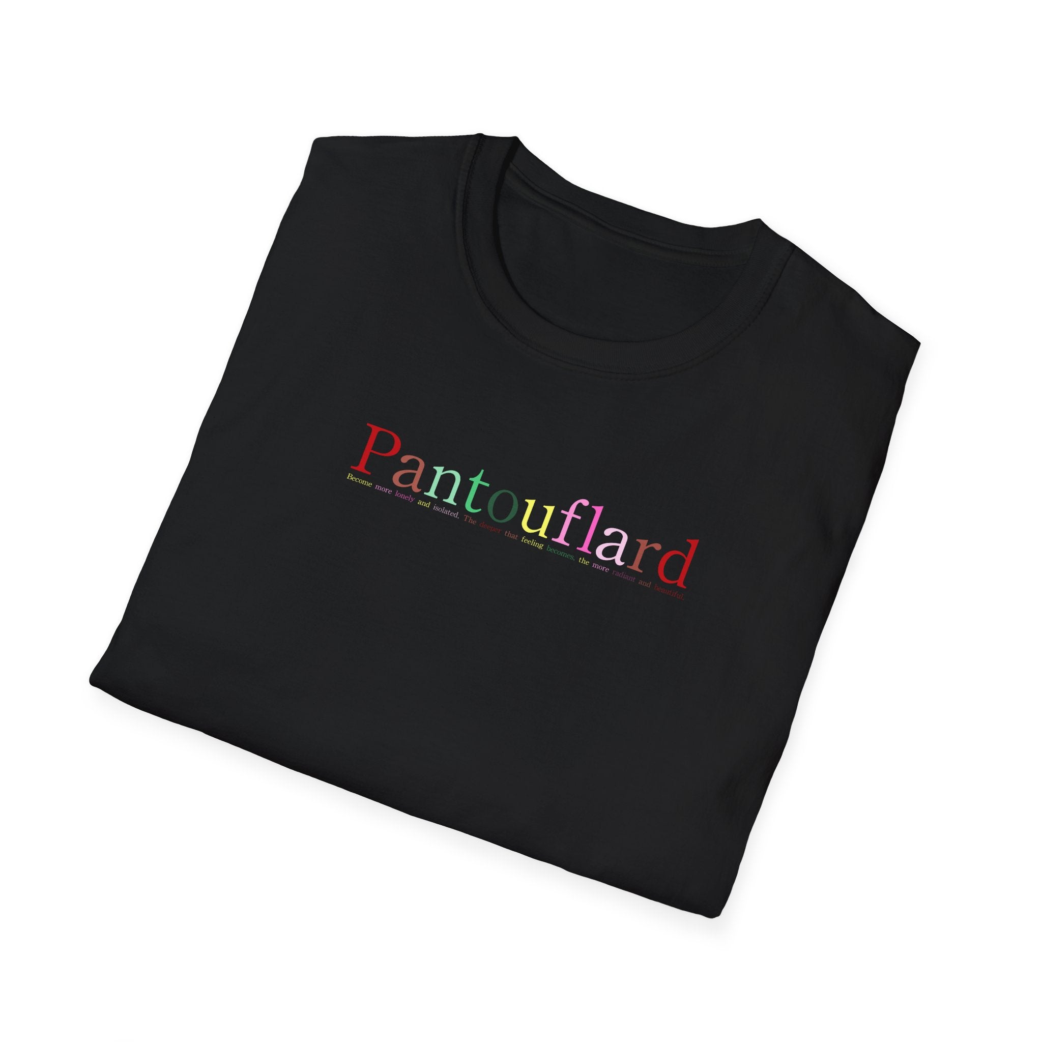 Unisex Black Softstyle T-Shirt - 100% Ring-Spun Cotton Graphic Tee