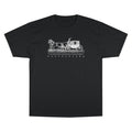 Unisex Charcoal Champion Vintage Carriage 100% Cotton T-Shirt