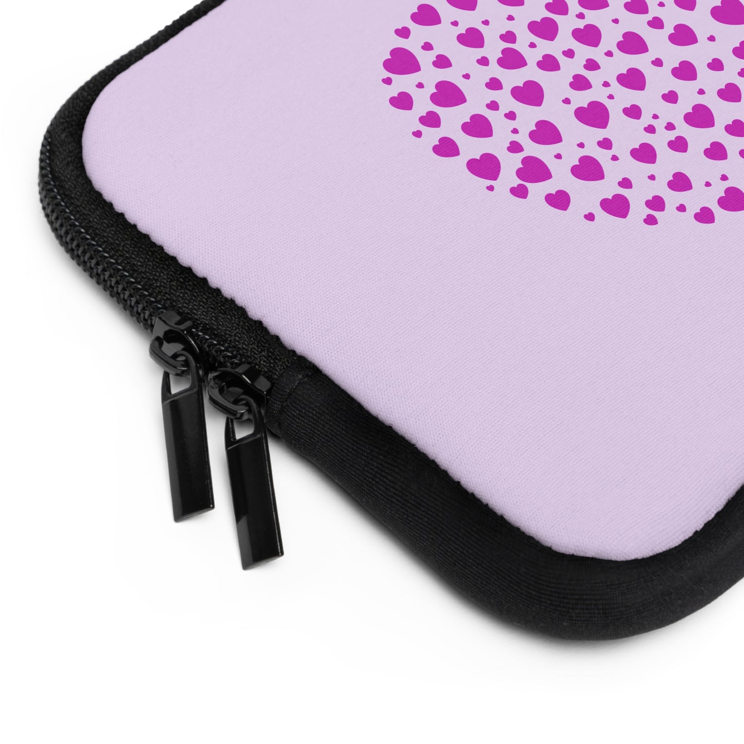 Pink Heart Laptop Sleeve