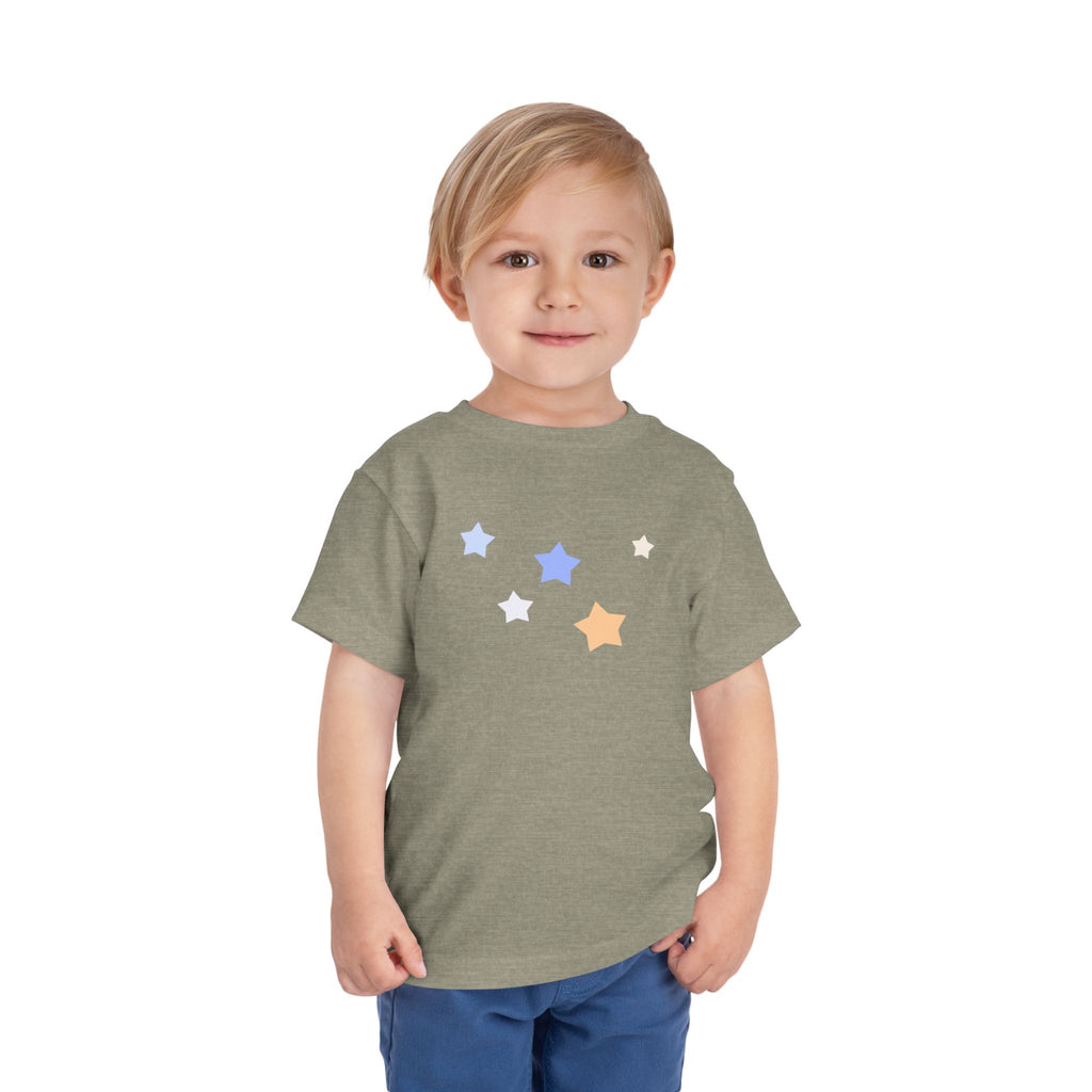 Toddler Boys' & Girls' Cassiopeia Constellation Graphic T-Shirt - W-Shape 100% Cotton Kids short-sleeve t-shirt