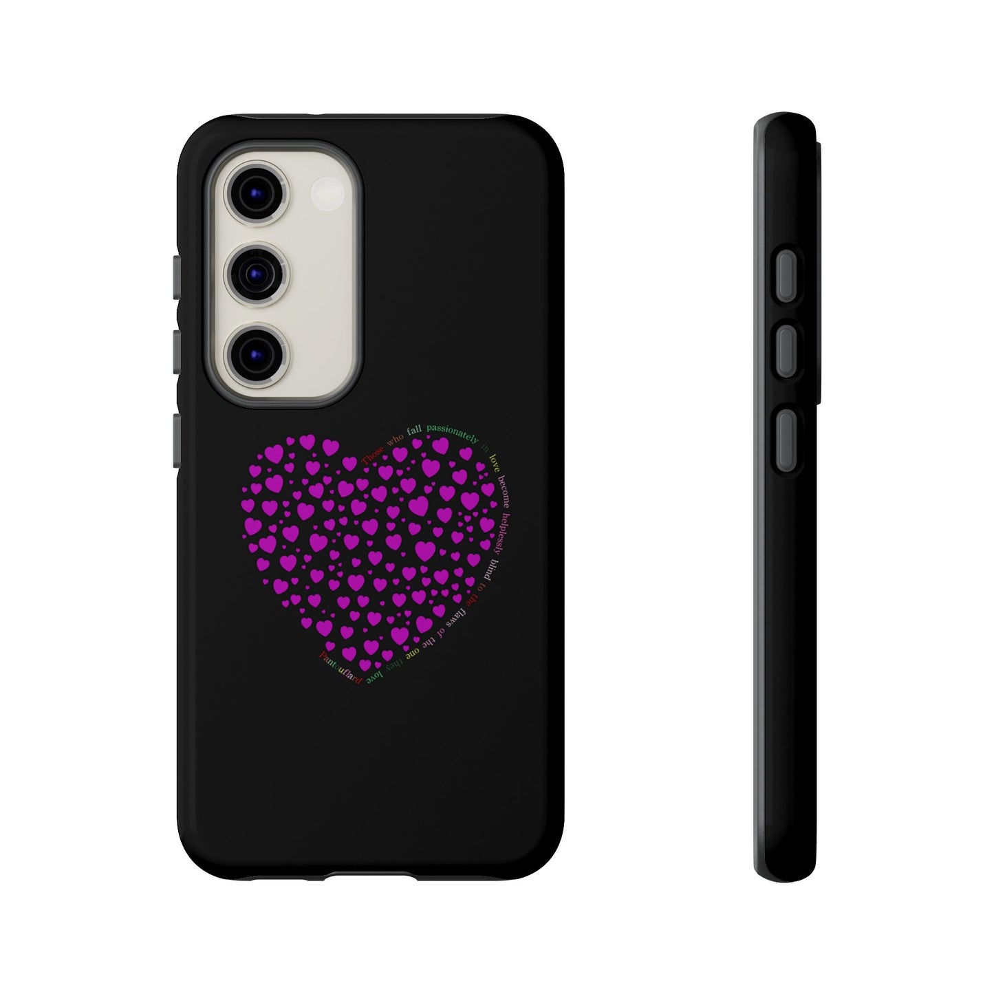 Fundas de corazón rosa para teléfonos iPhone, Galaxy, Google Pixel (54 tipos)