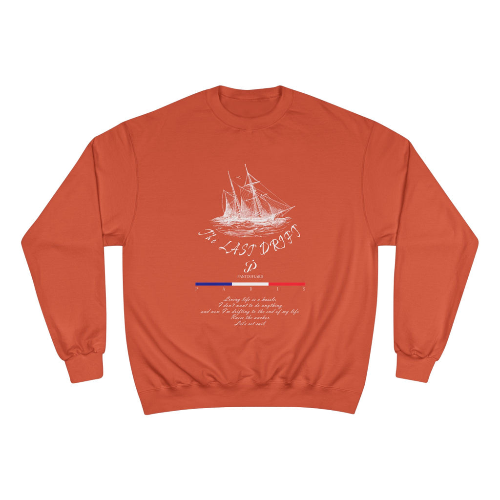 Old Money Nautical Champion Crewneck - The Last Drift II (Paris Streetwear Aesthetic)
