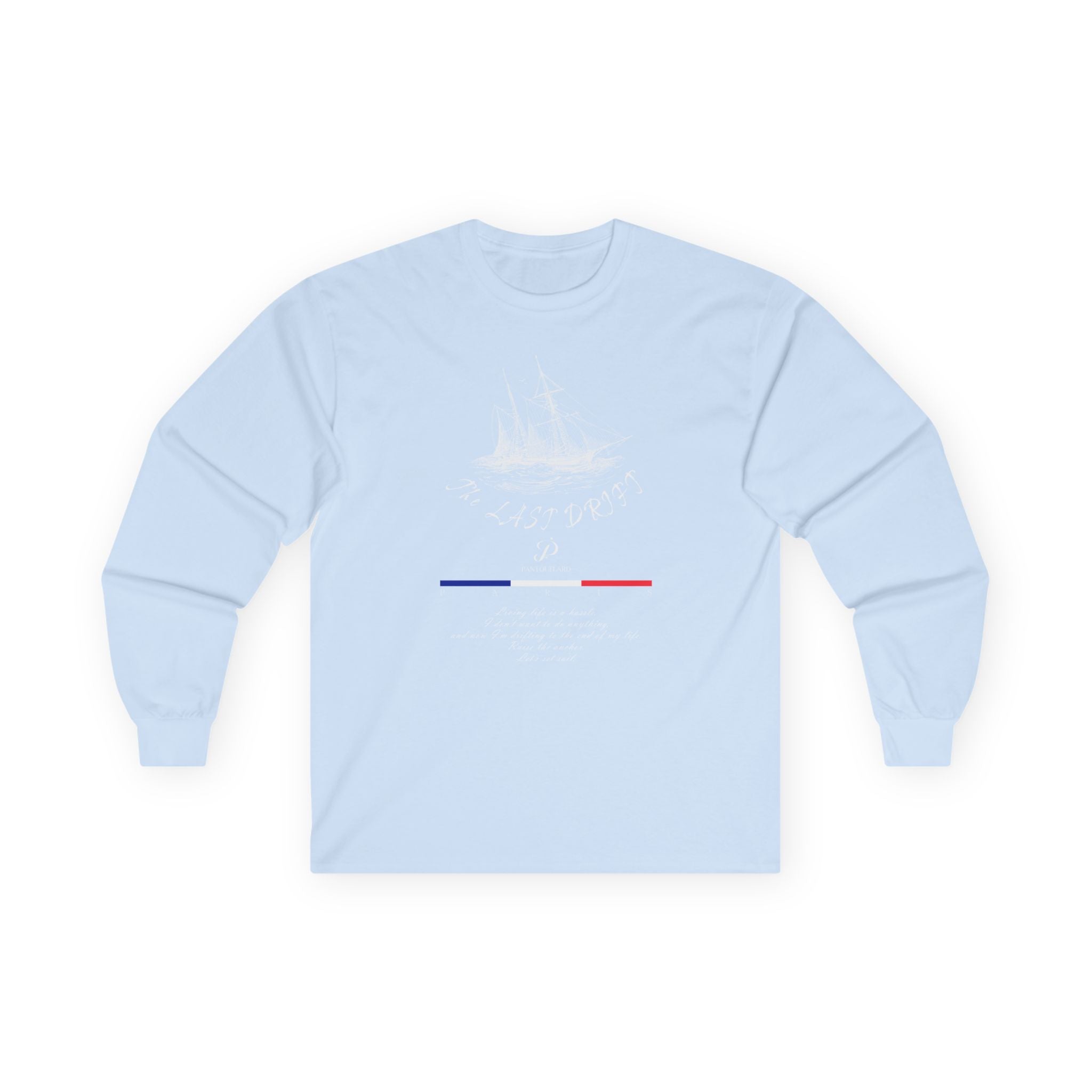 Unisex Black Last Drift Cotton Long Sleeve Tee