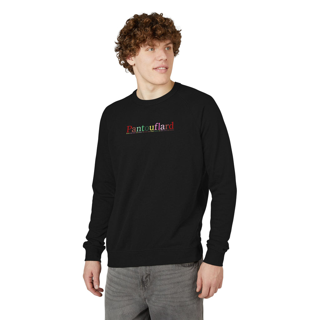 Unisex Old Money Aesthetic Raglan Crewneck - Premium French Terry