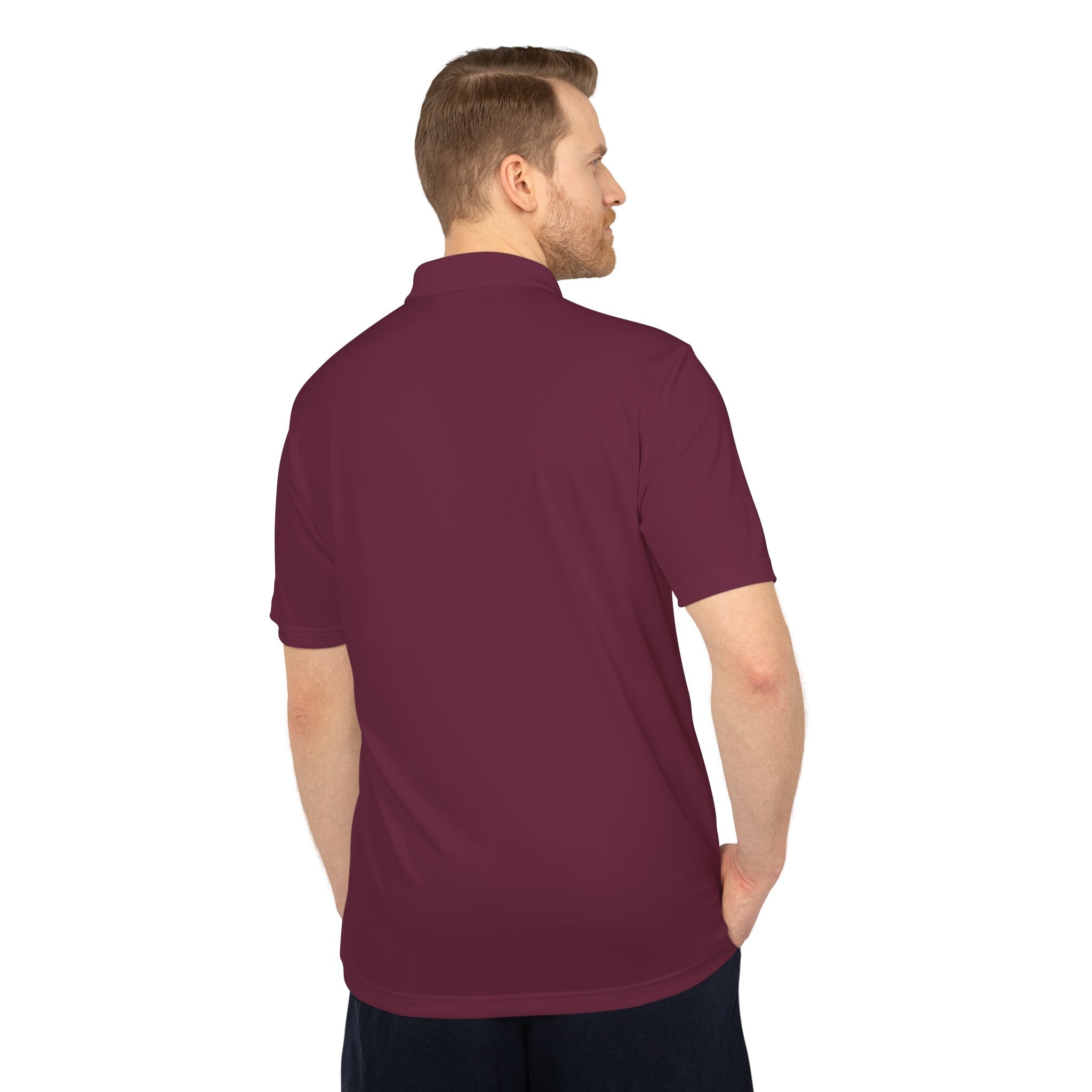 Adidas Unisex Cassiopeia Constellation Embroidered Polo - W-Shape Performance Shirt