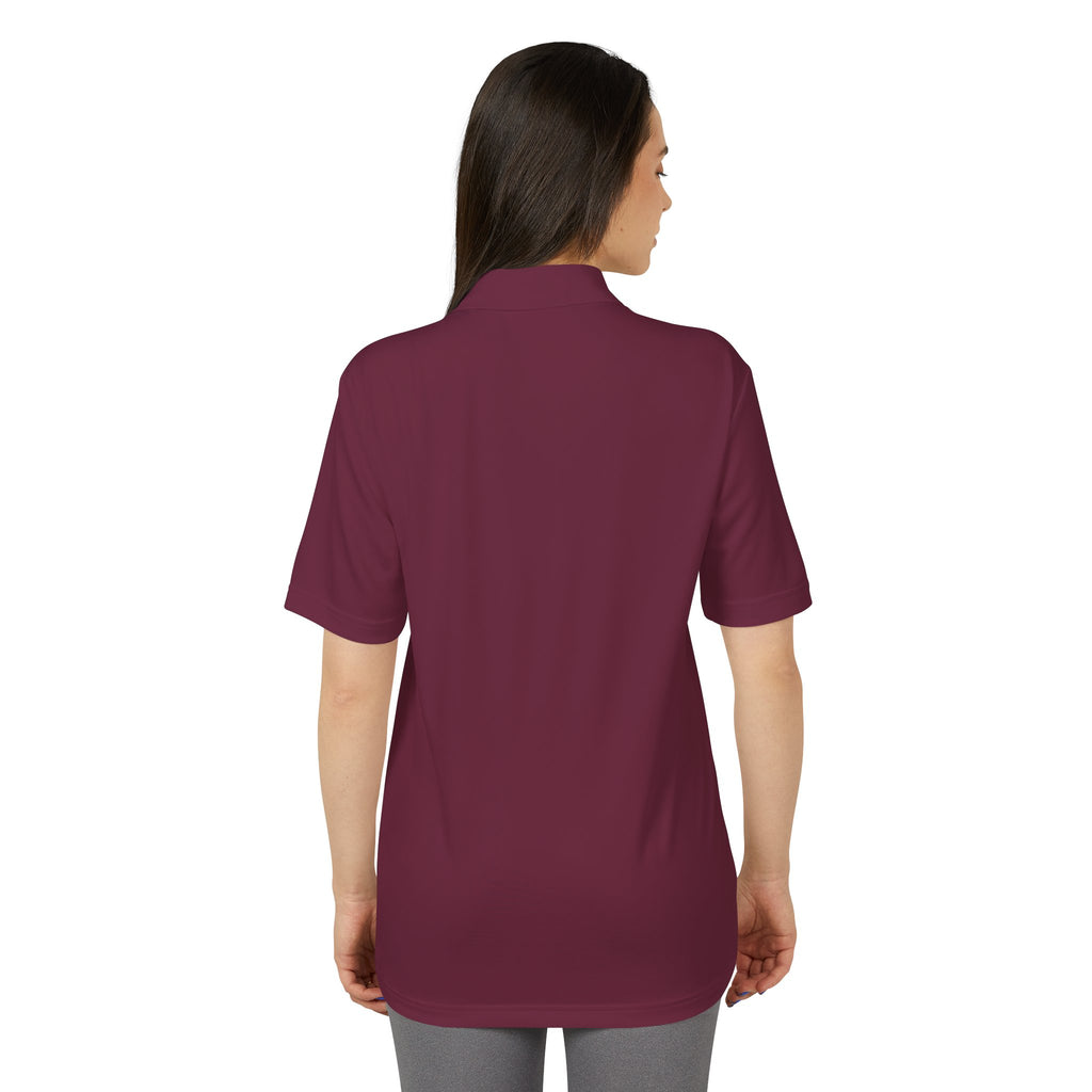 Adidas Unisex Cassiopeia Constellation Embroidered Polo - W-Shape Performance Shirt