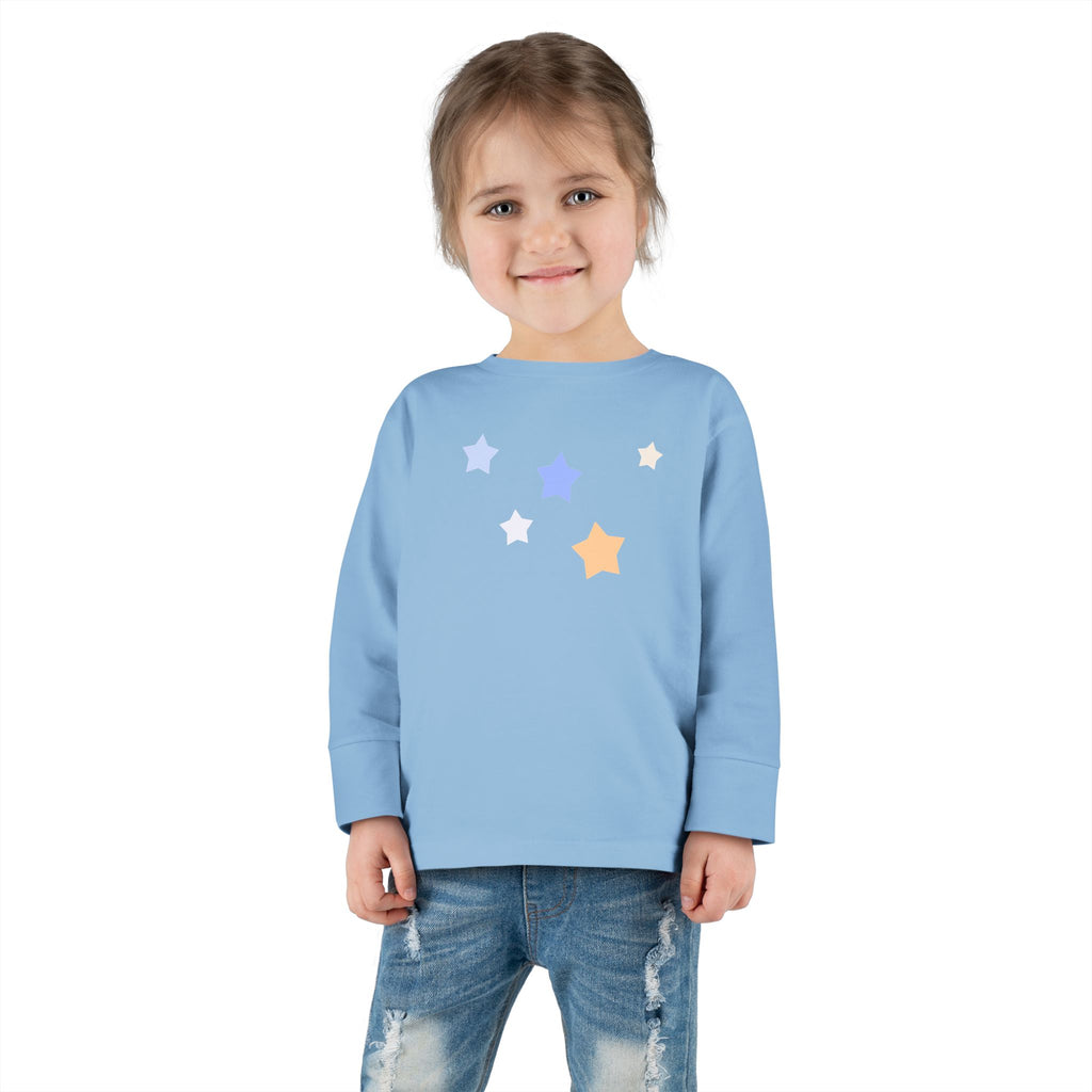 Toddler Cassiopeia Star Print Cotton Baby Long Sleeve Tee