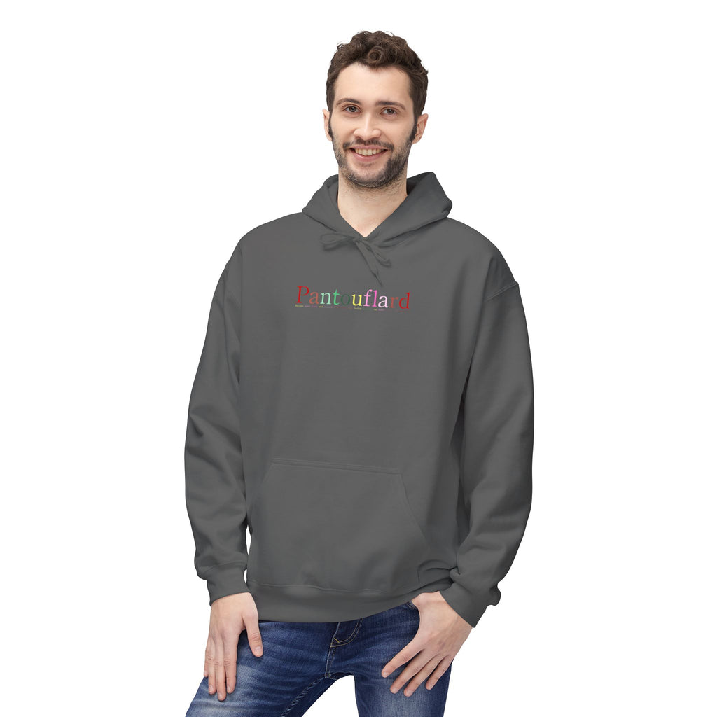 Old Money Aesthetic Premium Hoodie - Pantouflard Logo (Gildan Hammer Heavyweight Fleece)