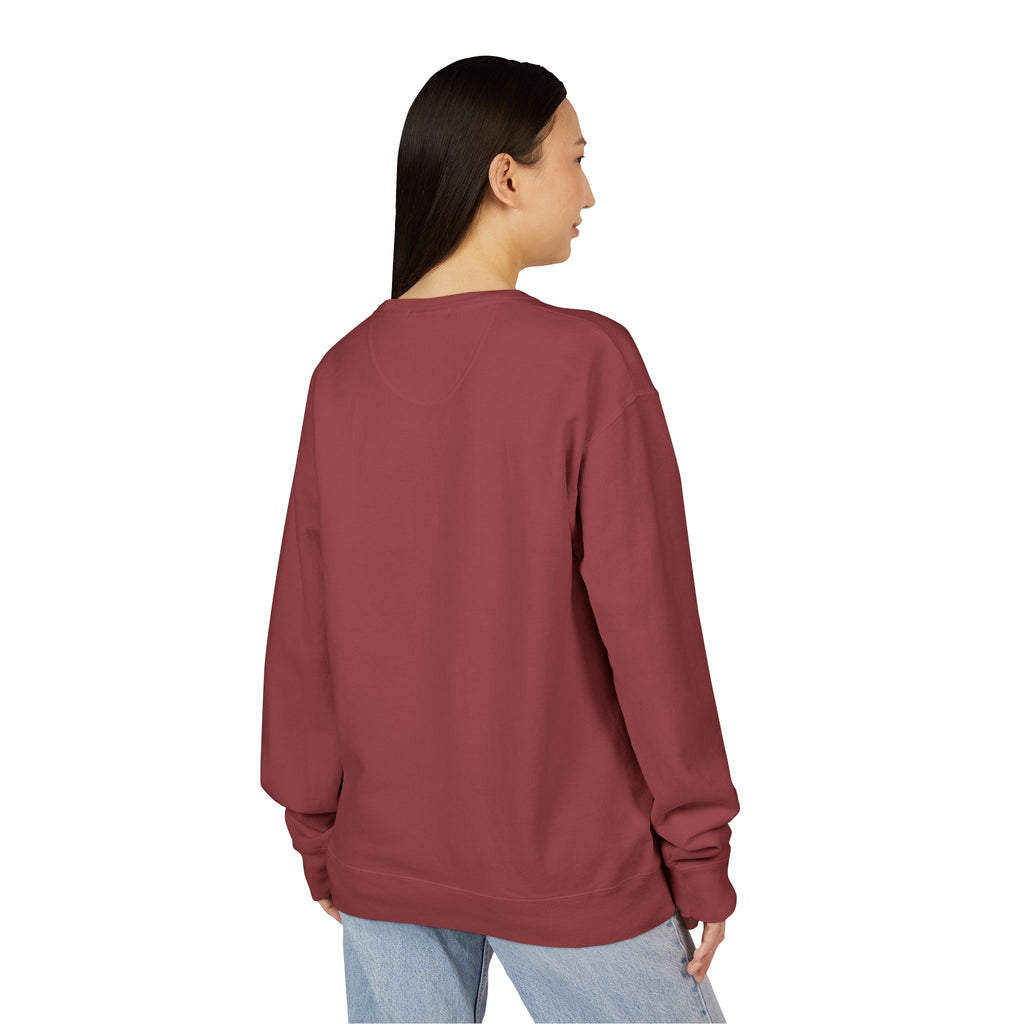 Old Money Nautical Heritage Crewneck - The Last Drift II (Paris Aesthetic Garment-Dyed Sweatshirt)