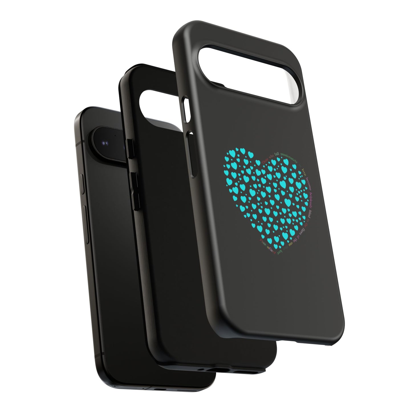 Fundas Mint Heart para teléfonos iPhone, Galaxy, Google Pixel (54 tipos)