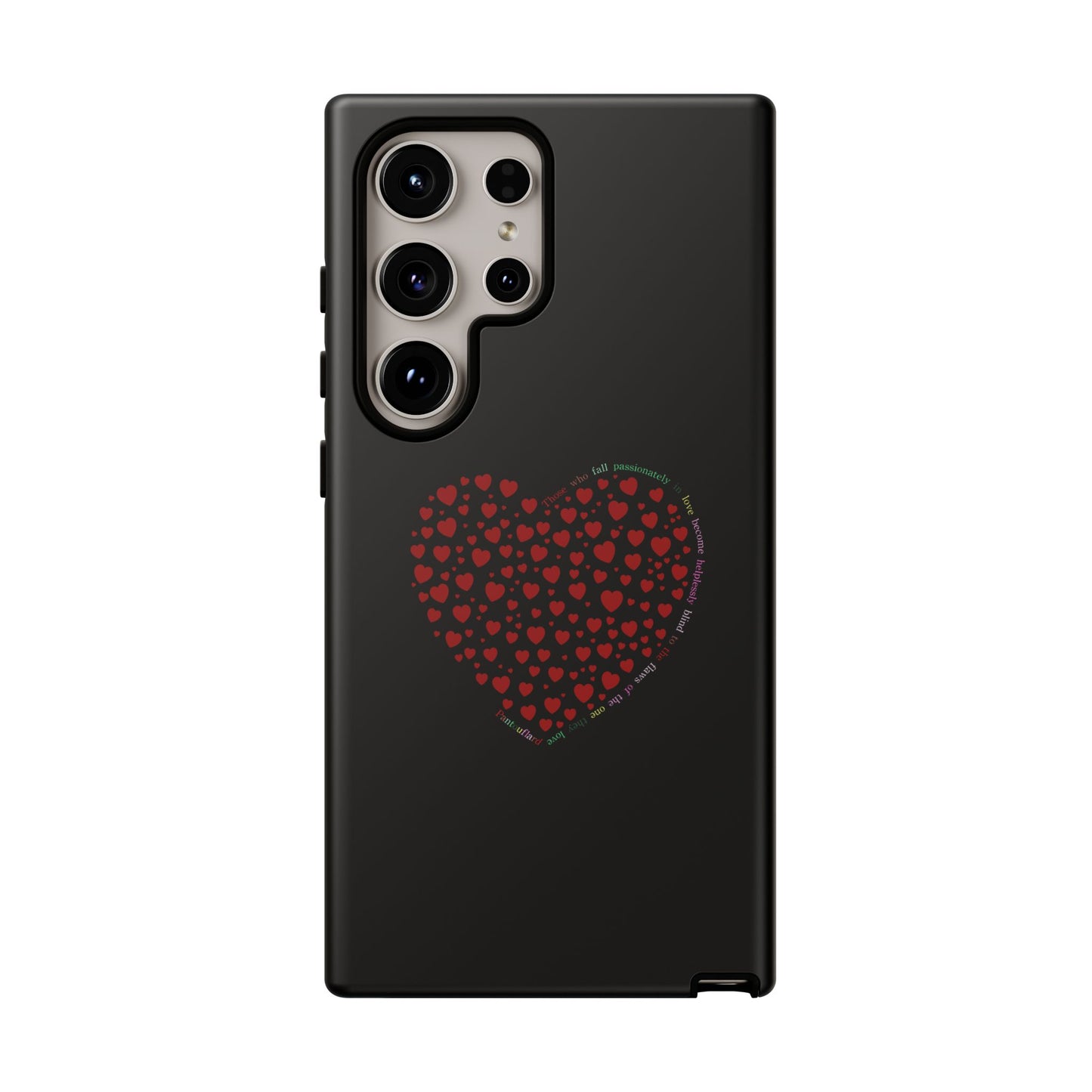 Fundas de corazón rojo para teléfonos iPhone, Galaxy, Google Pixel (54 tipos)