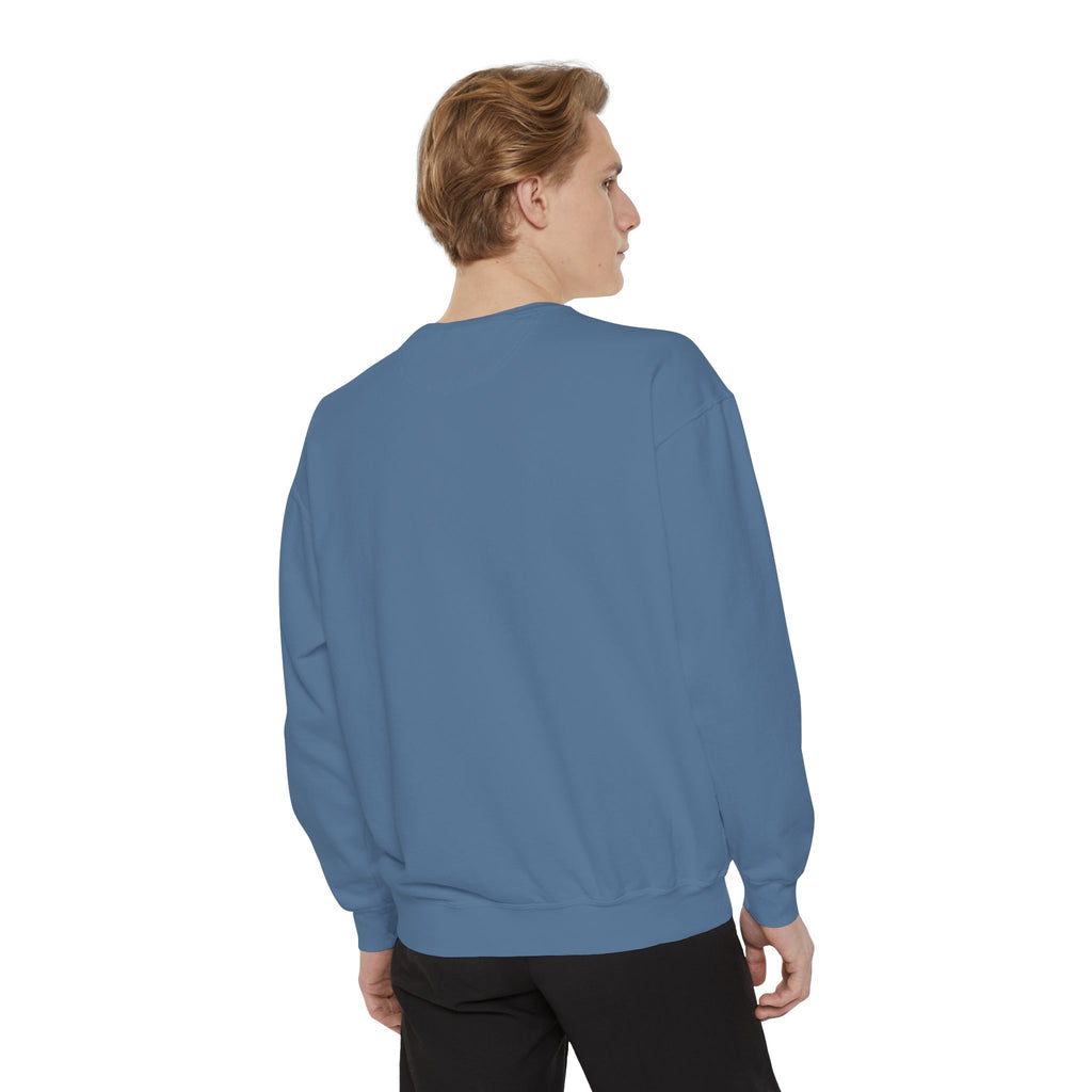 Unisex White Pantouflard Carriage Cotton Blend Sweatshirt