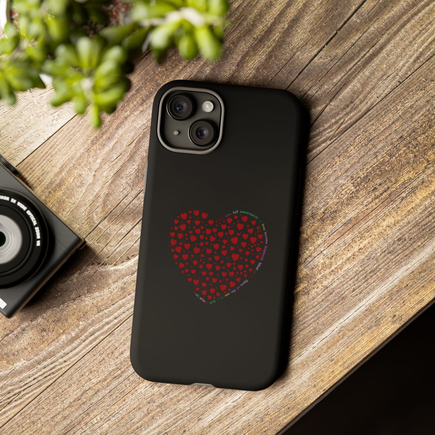 Fundas de corazón rojo para teléfonos iPhone, Galaxy, Google Pixel (54 tipos)