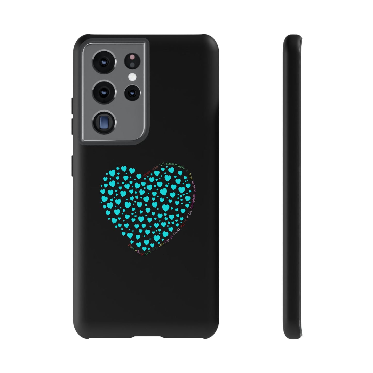 Fundas Mint Heart para teléfonos iPhone, Galaxy, Google Pixel (54 tipos)