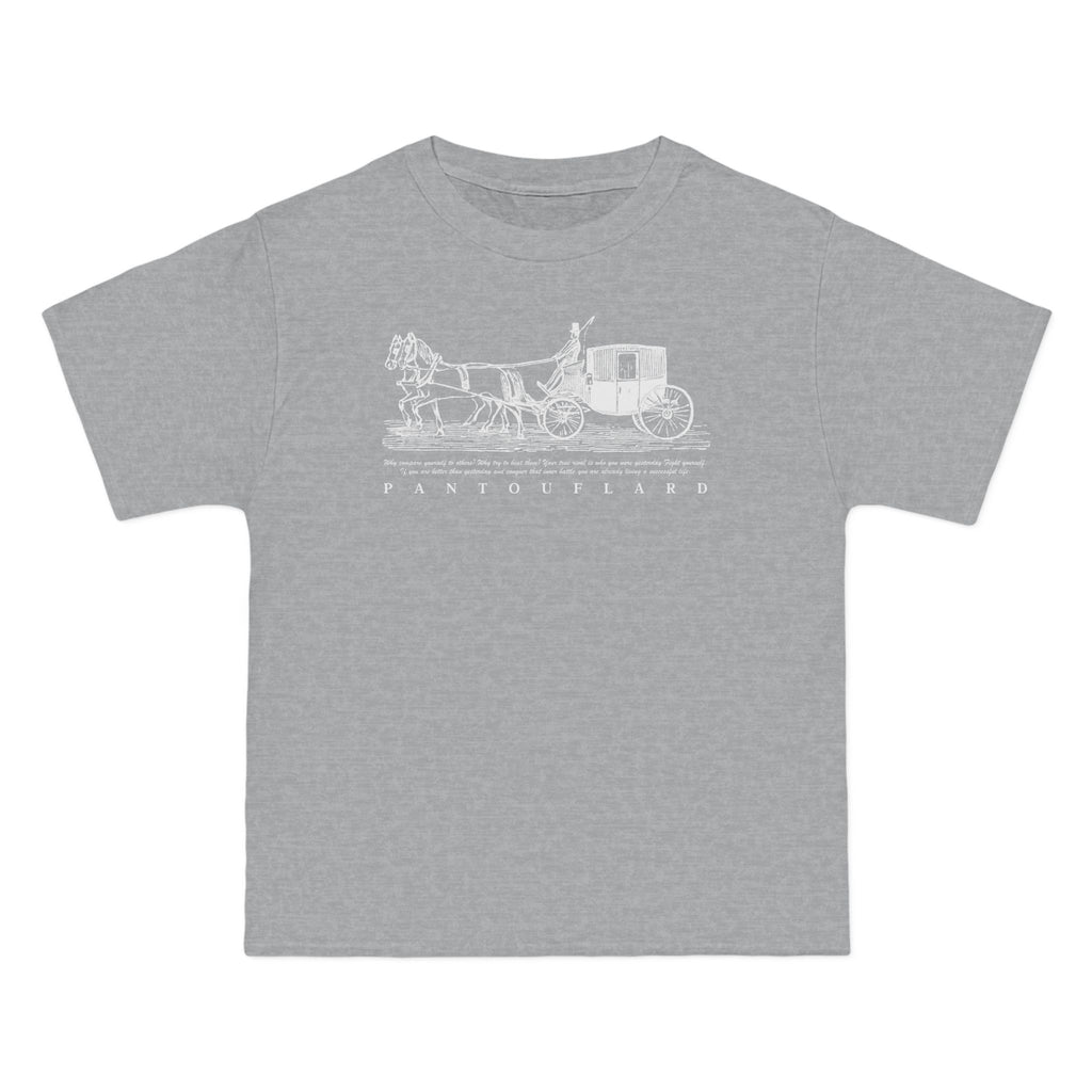 Unisex Navy Hanes Vintage Carriage Graphic 100% Cotton T-Shirt