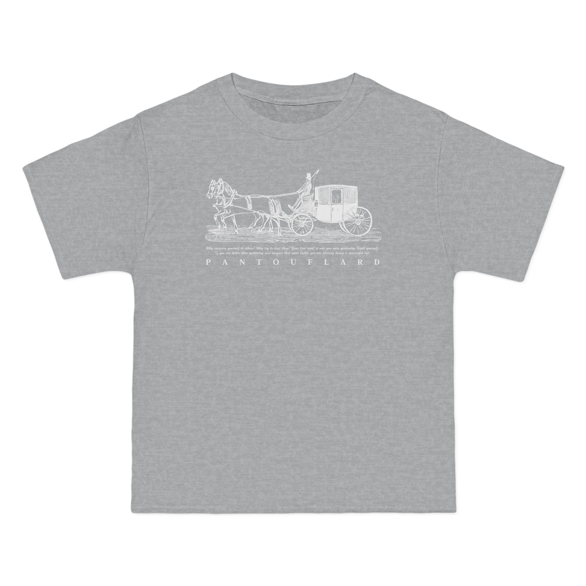 Unisex Navy Hanes Vintage Carriage Graphic 100% Cotton T-Shirt
