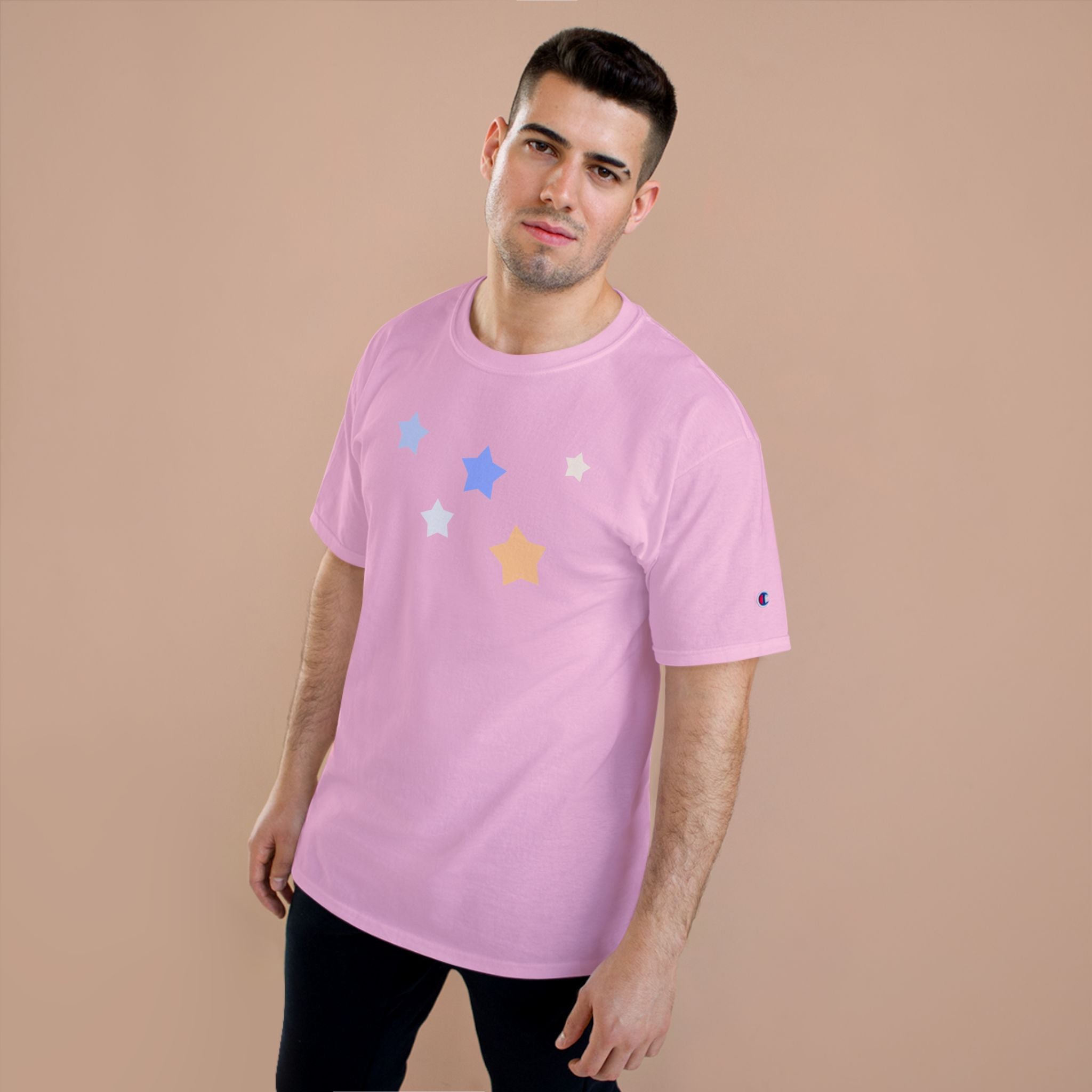 Champion Unisex Cassiopeia Constellation Short-Sleeve T-Shirt - W-Shape Graphic Tee