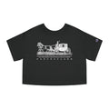 Old Money Equestrian Cropped Tee - The Timeless Carriage II (Champion Heritage T453W)