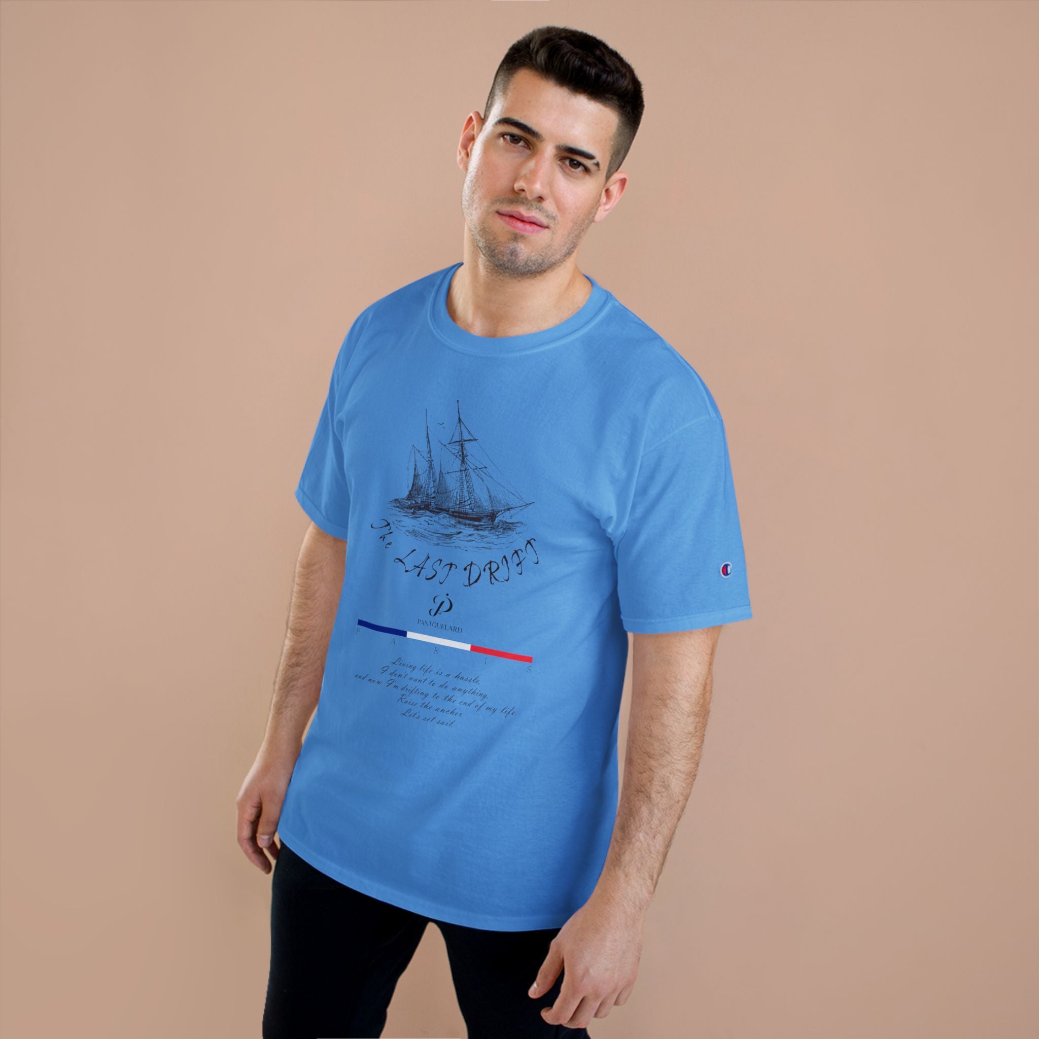 Champion Unisex White Last Drift Cotton T-Shirt