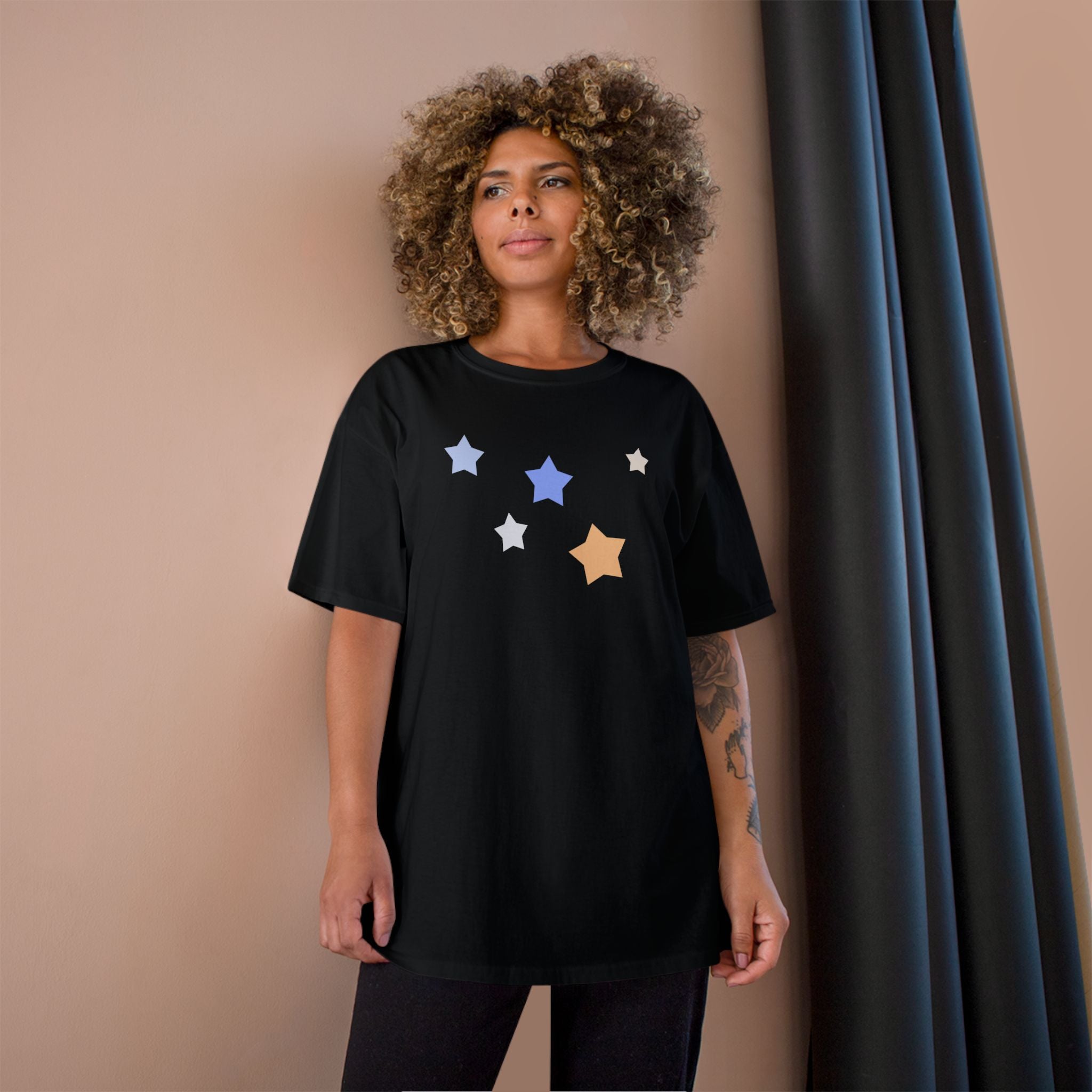 Champion Unisex Cassiopeia Constellation Short-Sleeve T-Shirt - W-Shape Graphic Tee