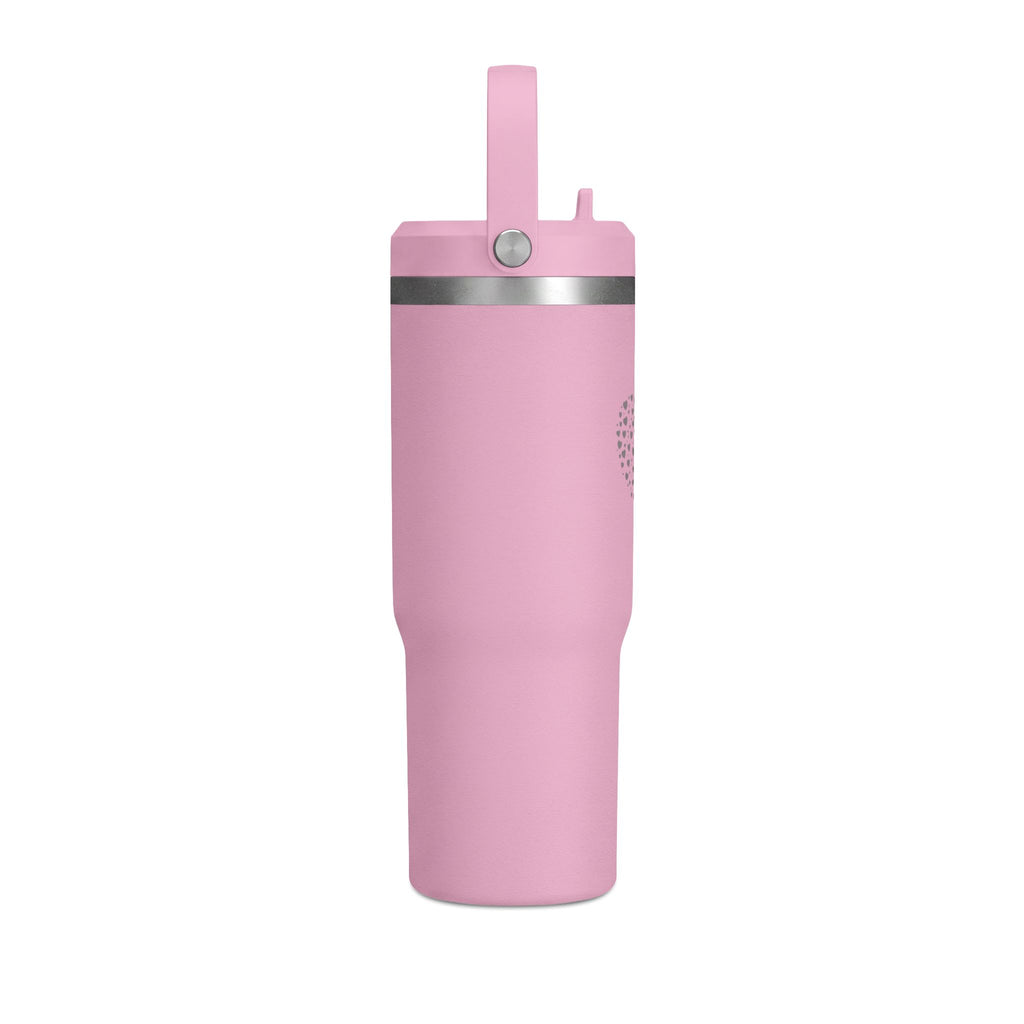 Pink Heart of Hearts 32oz Stainless Steel Nomad Tumbler