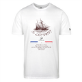 Men's White The Last Drift Ship Cotton Blend Under Armour T-Shirt - white