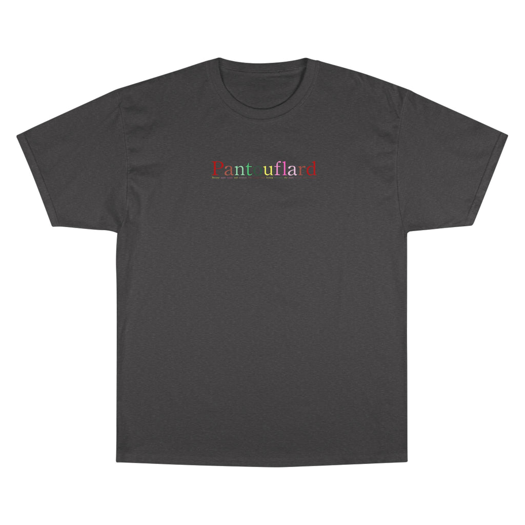 Champion Men's & Women's Black Heavyweight T-Shirt - 6.1oz Heritage Cotton Graphic Tee