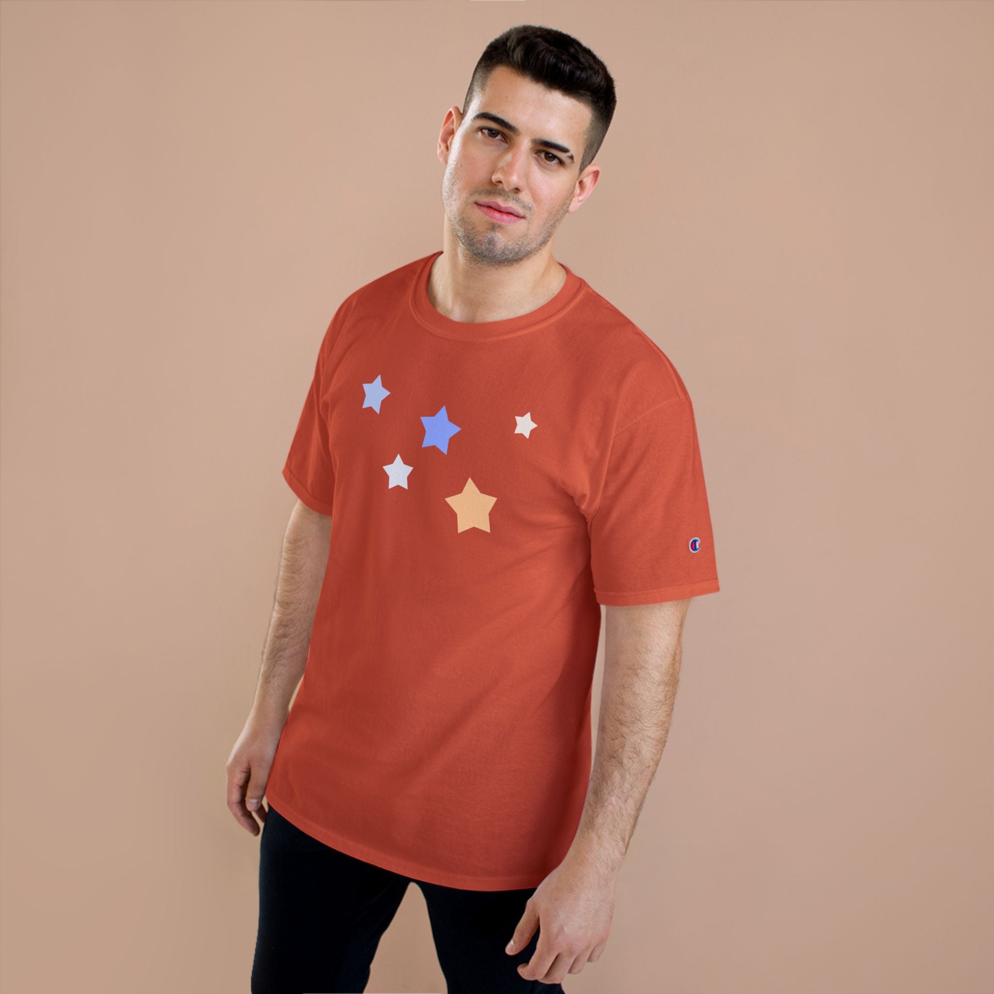 Champion Unisex Cassiopeia Constellation Short-Sleeve T-Shirt - W-Shape Graphic Tee