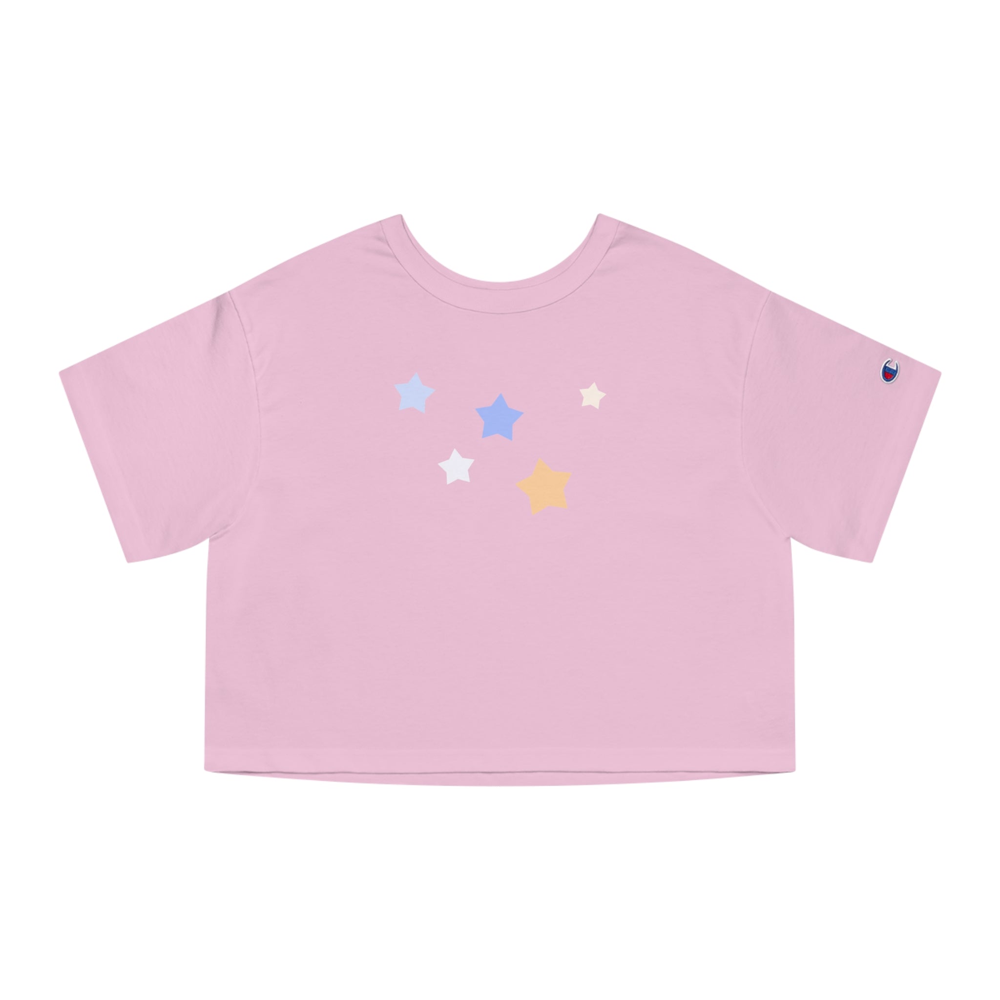 Champion Women's Cassiopeia Constellation Graphic Cropped T-Shirt - W-Shape Cotton Tee