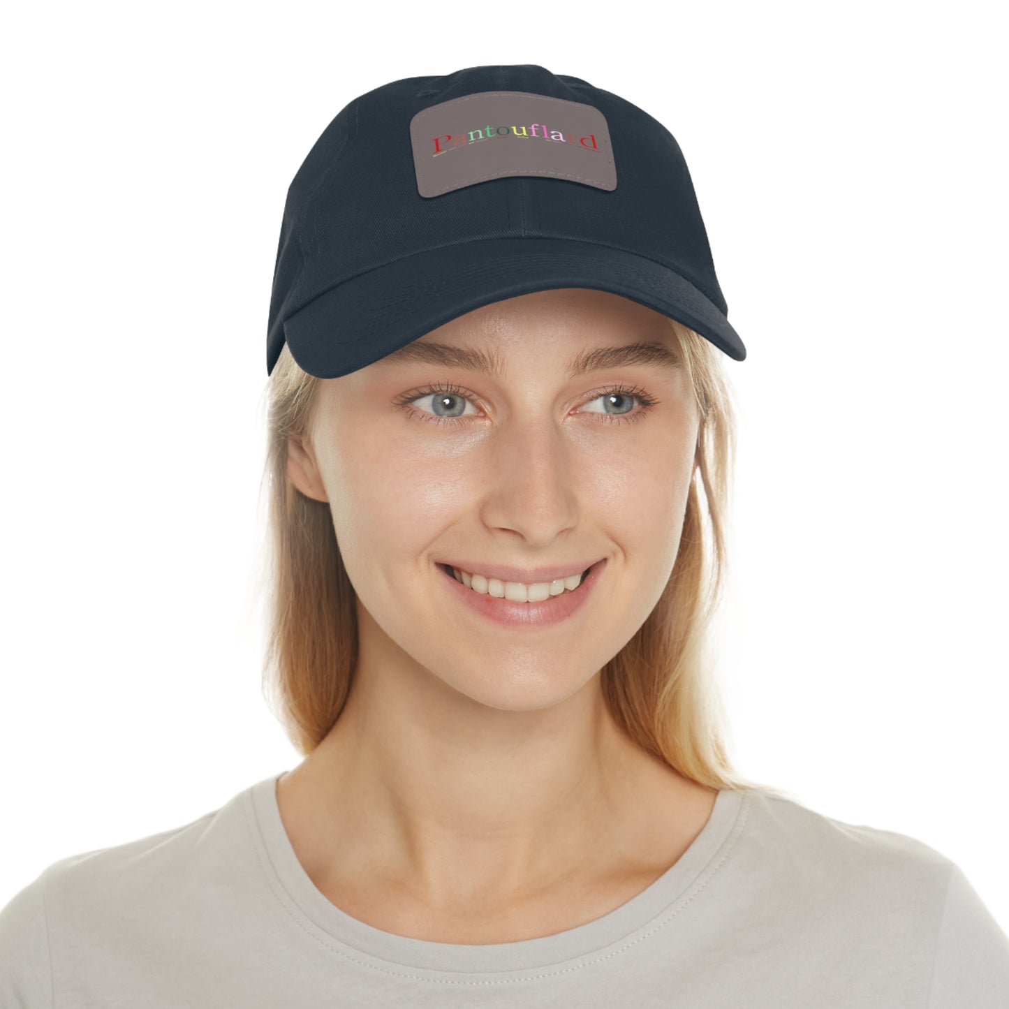Gorra clásica para papá con parche de cuero - Gorra casual elegante, regalo para papás, aventuras al aire libre, Día del Padre, uso diario