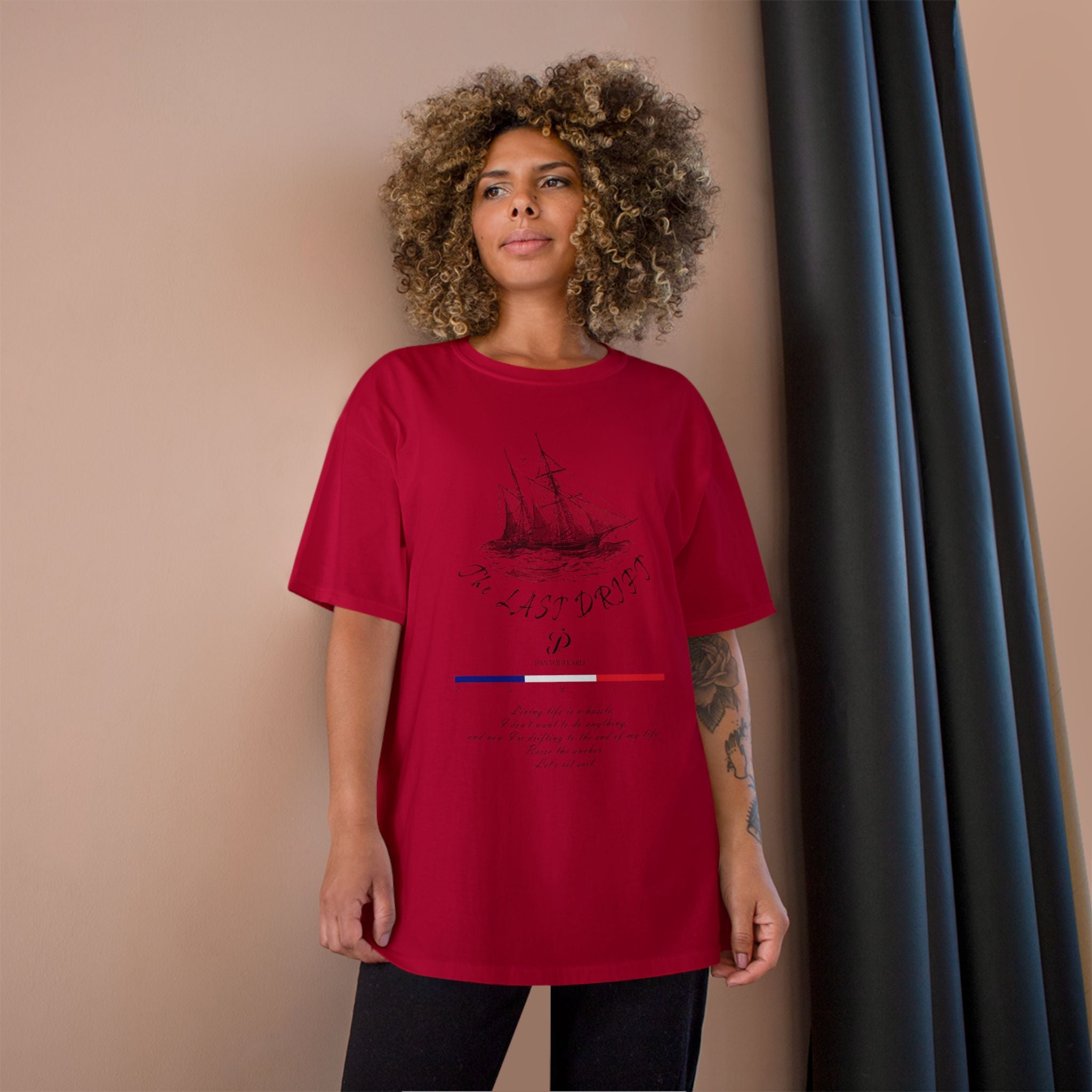 Champion Unisex White Last Drift Cotton T-Shirt