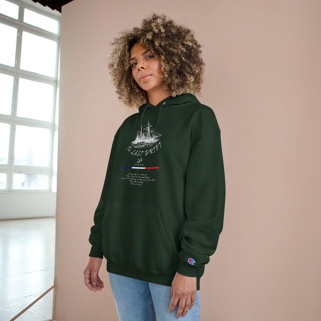 Old Money Nautical Heritage Hoodie - The Last Drift II (Champion Authentic Eco-Fleece)