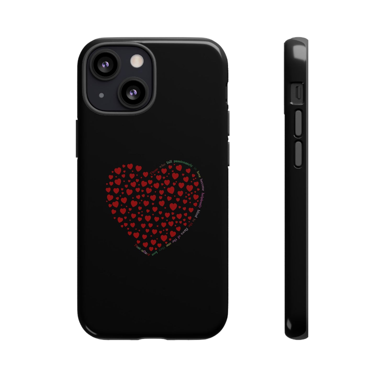 Fundas de corazón rojo para teléfonos iPhone, Galaxy, Google Pixel (54 tipos)