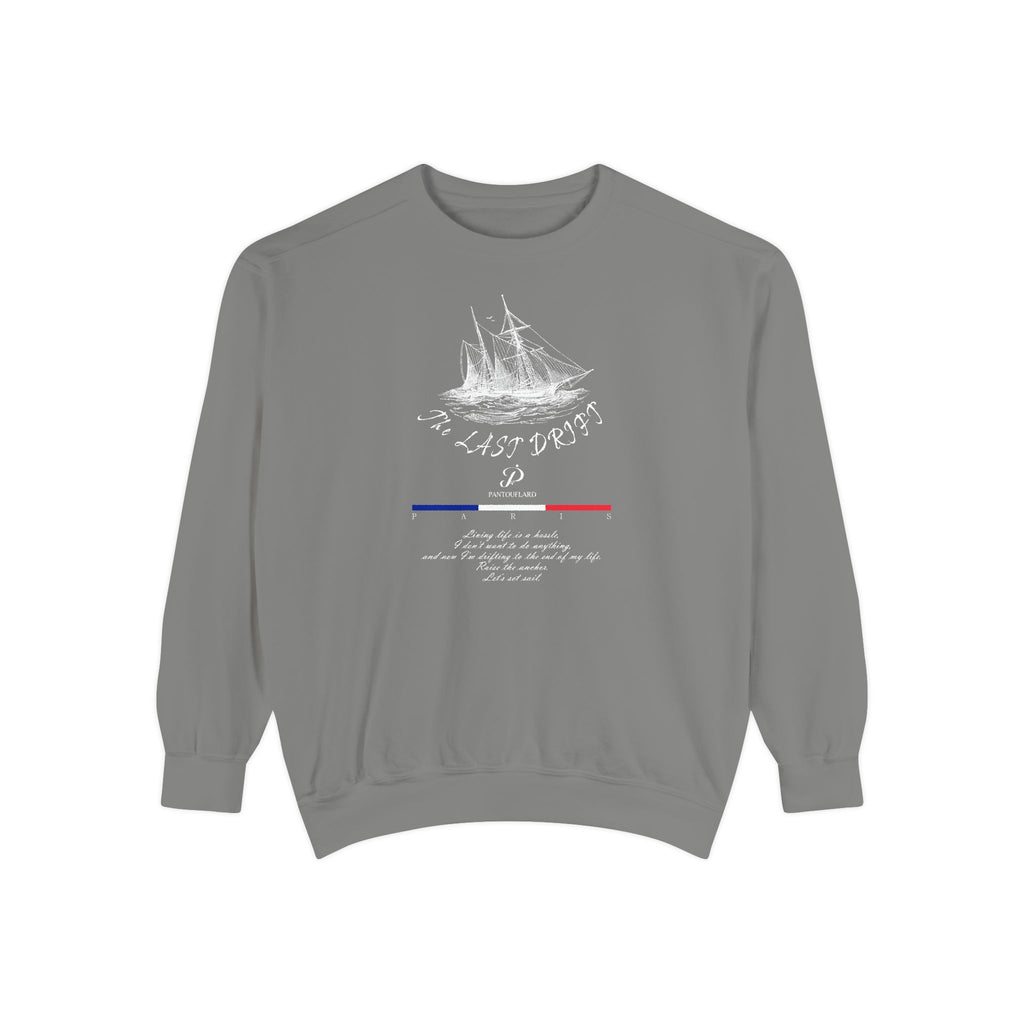Unisex Navy Last Drift Cotton Blend Sweatshirt
