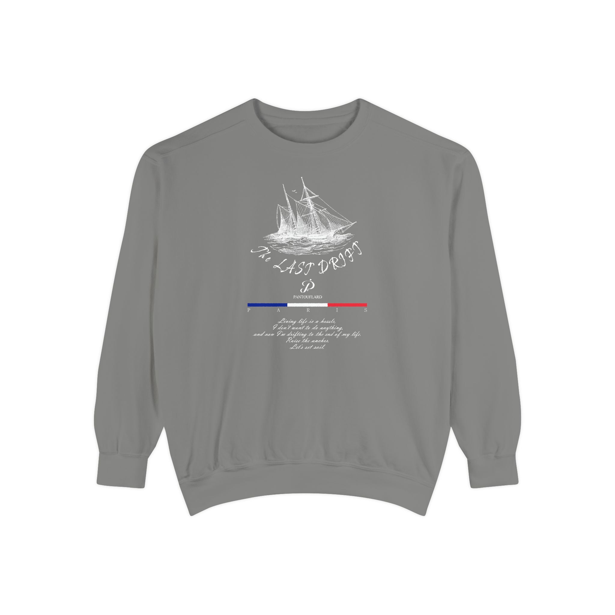 Unisex Navy Last Drift Cotton Blend Sweatshirt