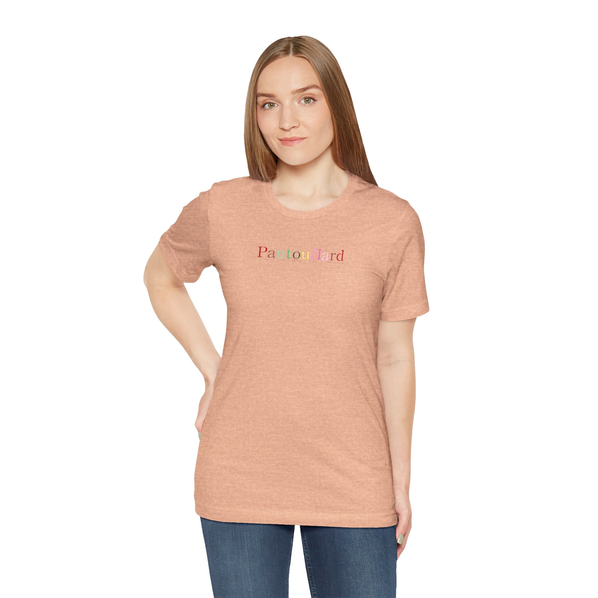 Unisex Minimalist Logo T-Shirt - 100% Airlume Cotton Soft Jersey Tee