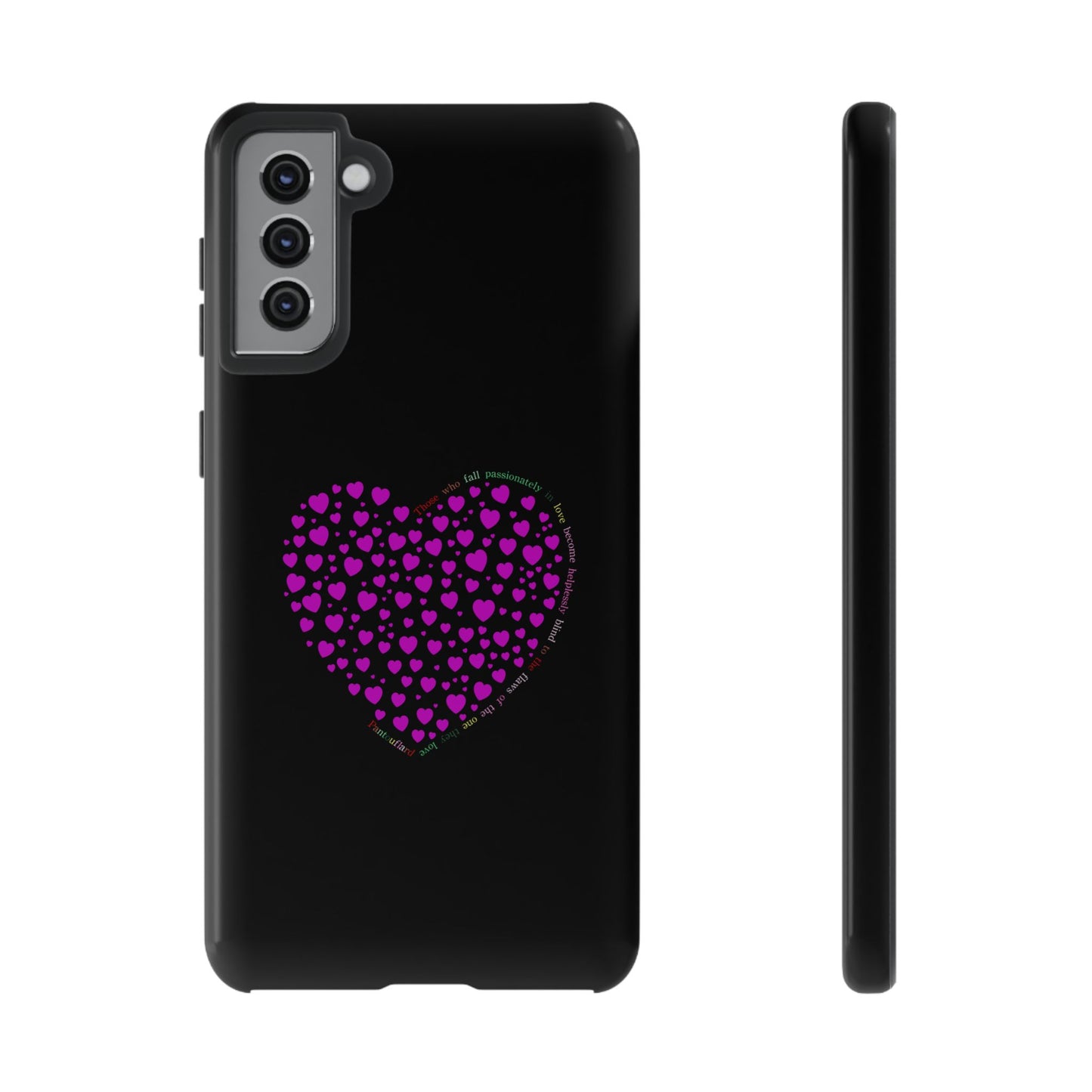 Fundas de corazón rosa para teléfonos iPhone, Galaxy, Google Pixel (54 tipos)