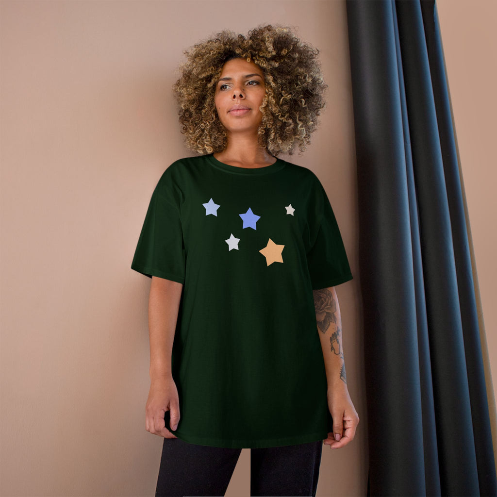 Champion Unisex Cassiopeia Constellation Short-Sleeve T-Shirt - W-Shape Graphic Tee