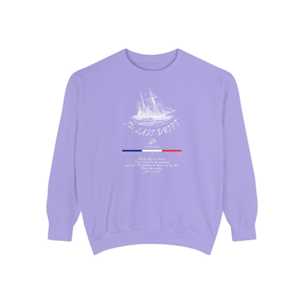 Unisex Navy Last Drift Cotton Blend Sweatshirt
