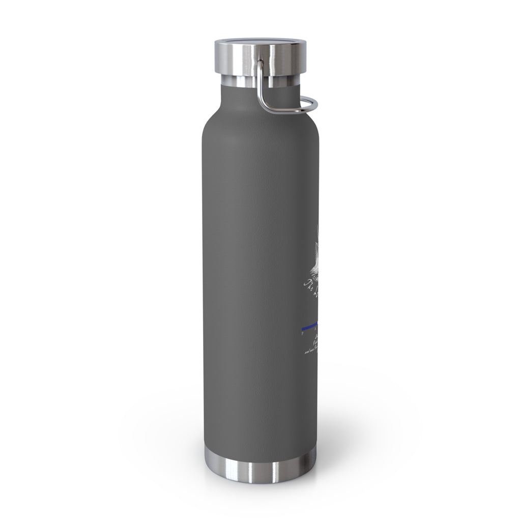Black The Last Drift Ship 22oz Copper Vacuum Insulated Bottle